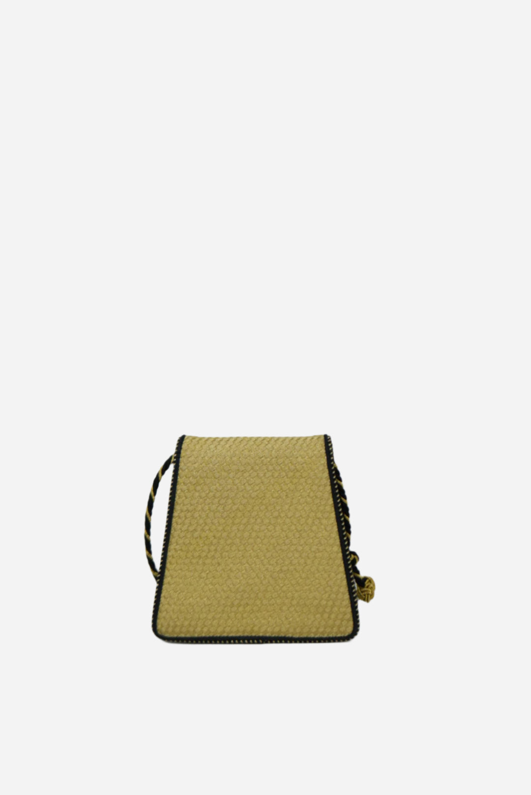 Bottega Venata Wicker Mini Crossbody Bag