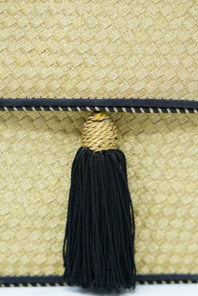 Bottega Venata Wicker Mini Crossbody Bag
