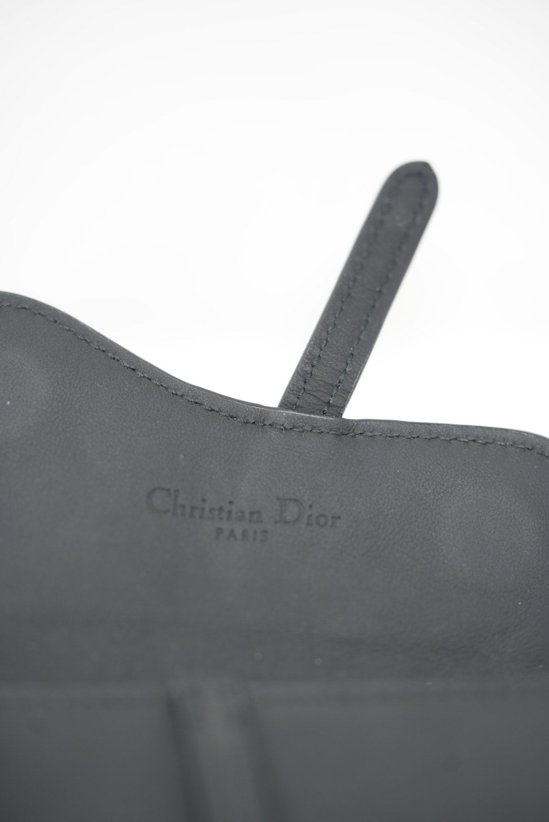 Dior Nano Saddle Pouch with Chain