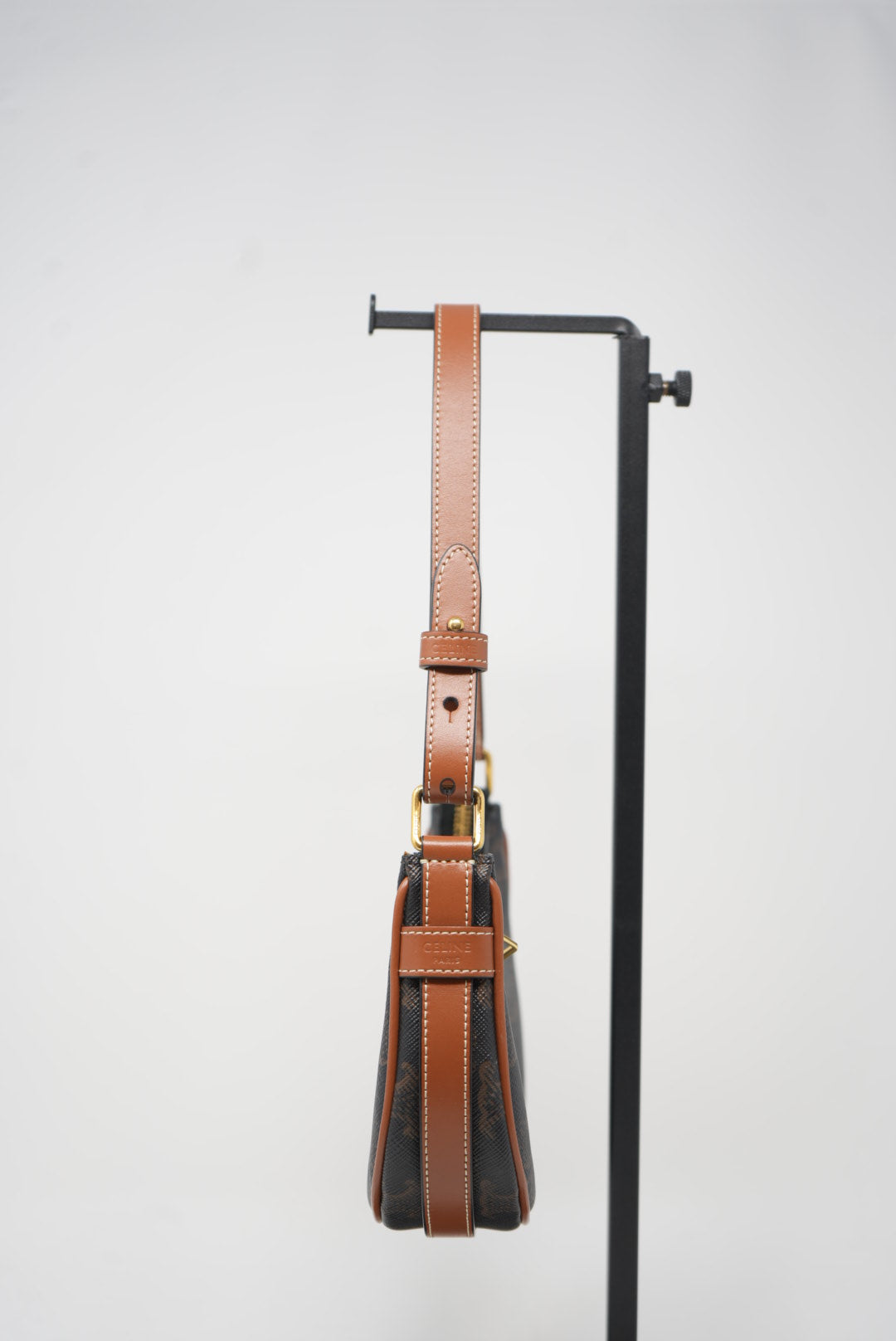 Pre-owned Celine Canvas Mini Ava Shoulder Bag