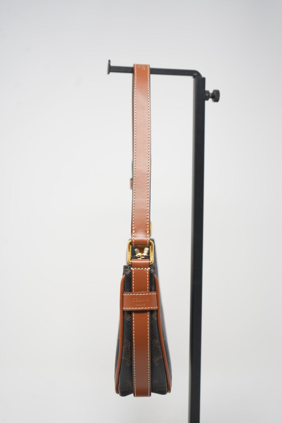 Pre-owned Celine Canvas Mini Ava Shoulder Bag