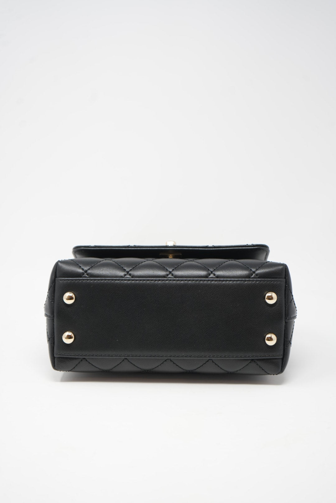 Pre-owned CHANEL Extra Mini Rainbow Coco Handle 2021