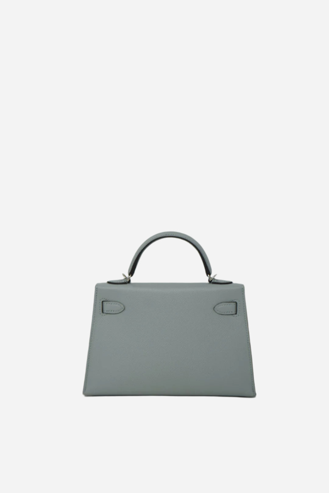 Hermes 2018 Mini Kelly Epsom Blue Glacier