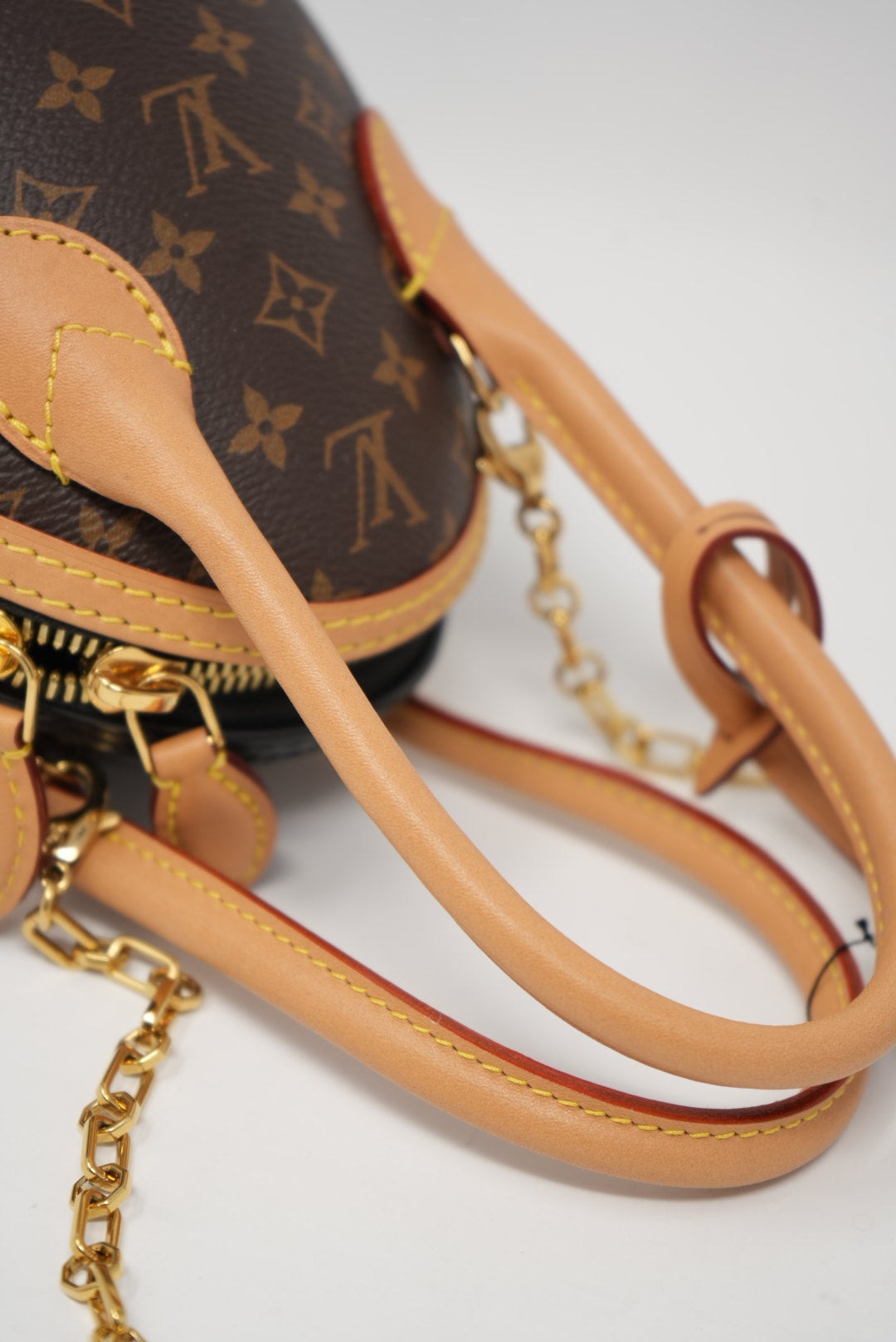 Louis Vuitton 2022 Brown Canvas Monogram Egg Bag