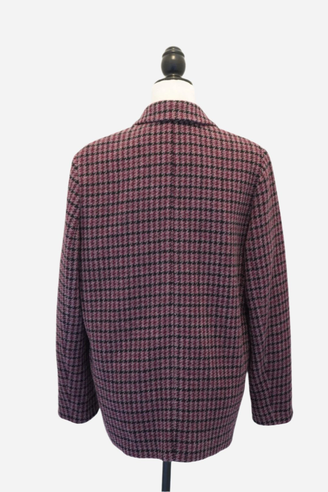 Isabel Marant Etoile Purple Plaid Jacket Size 40