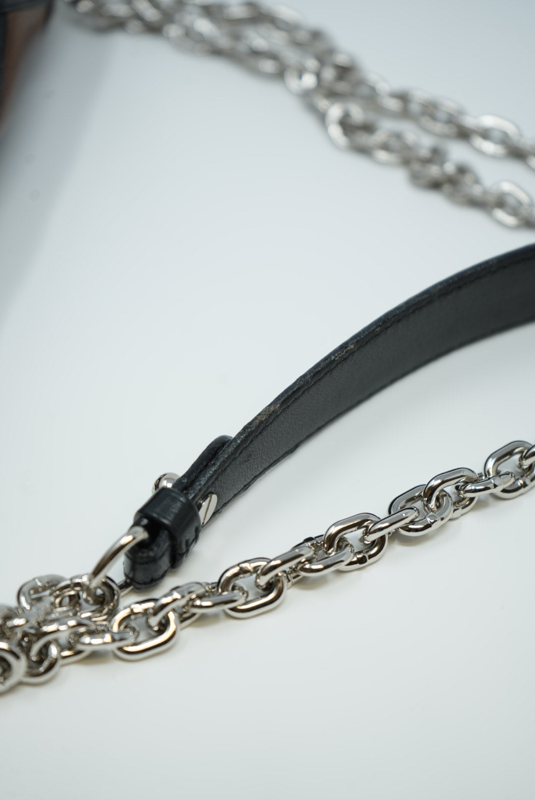 Louis Vuitton Malletage MM Shoulder Bag Leather