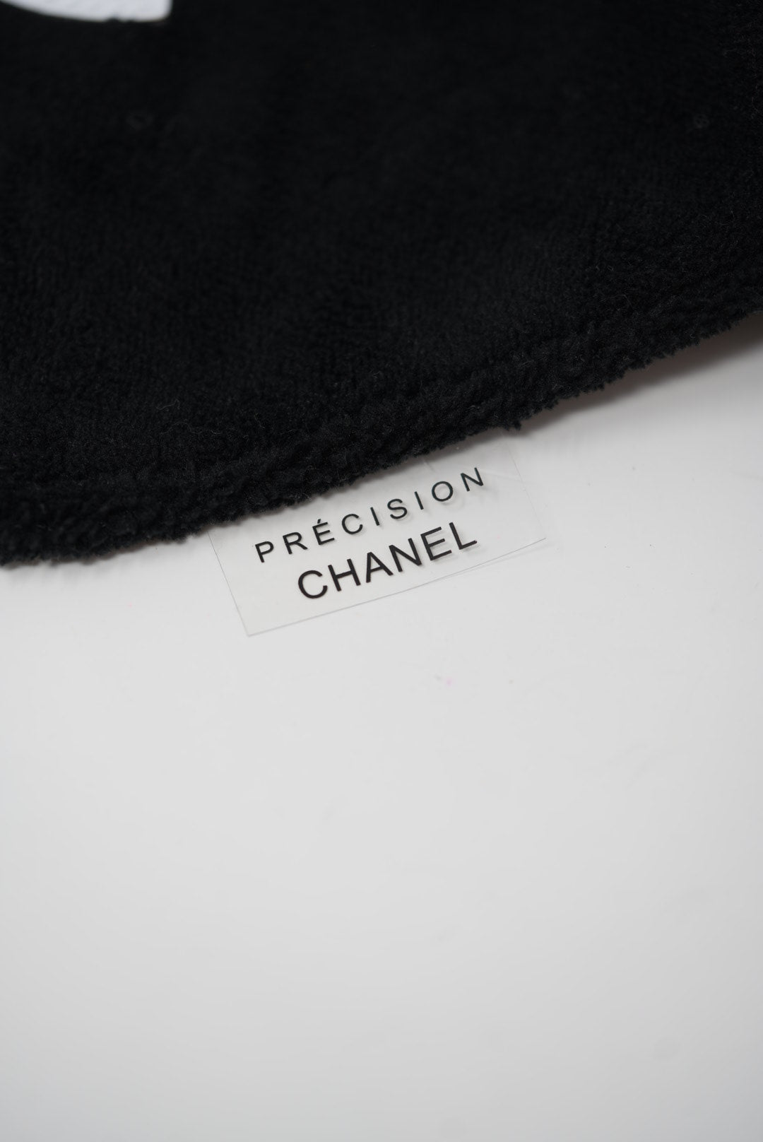 Pre-owned Chanel Vip Gift Towel Bag Black