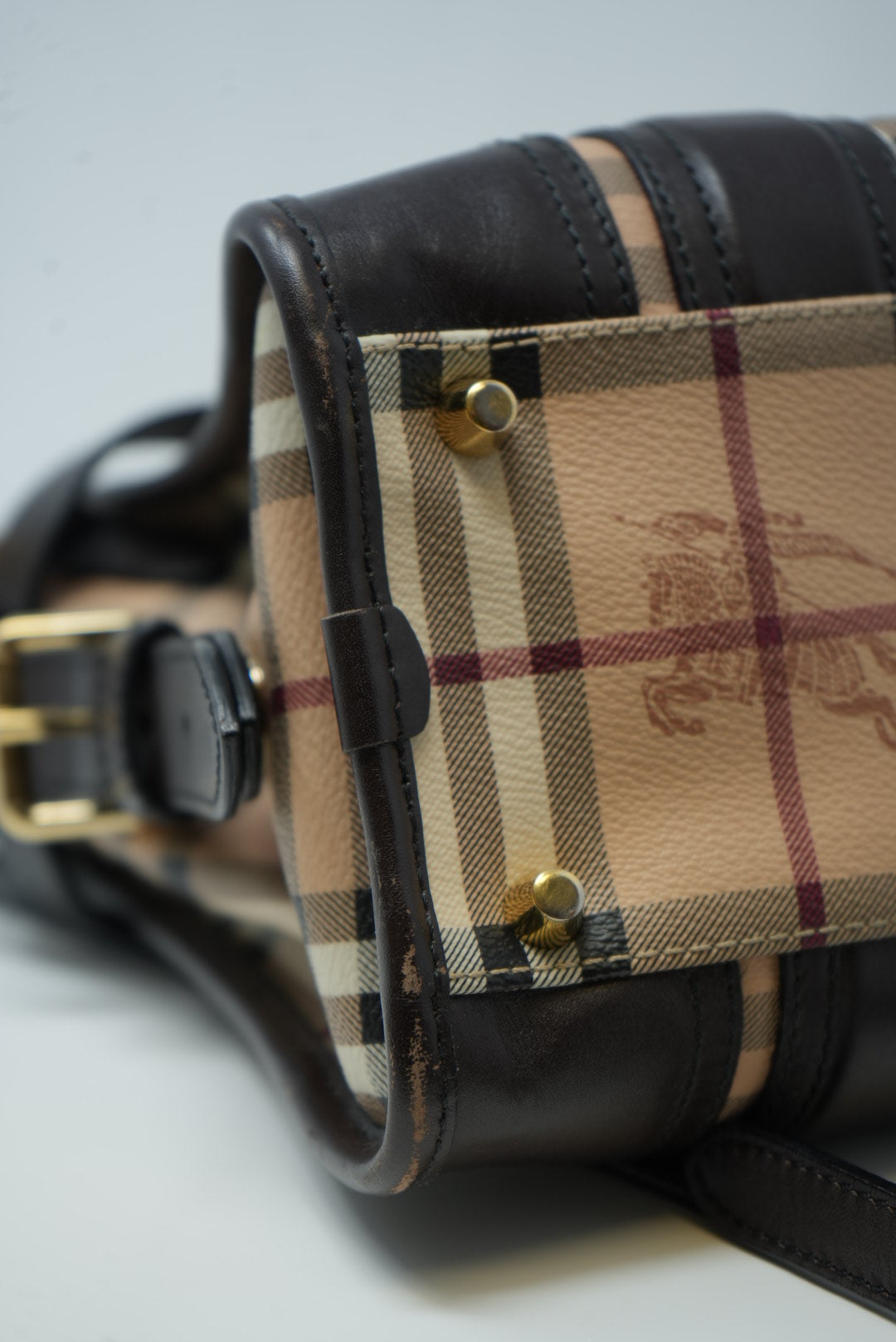 Burberry Haymarket Check Handle
