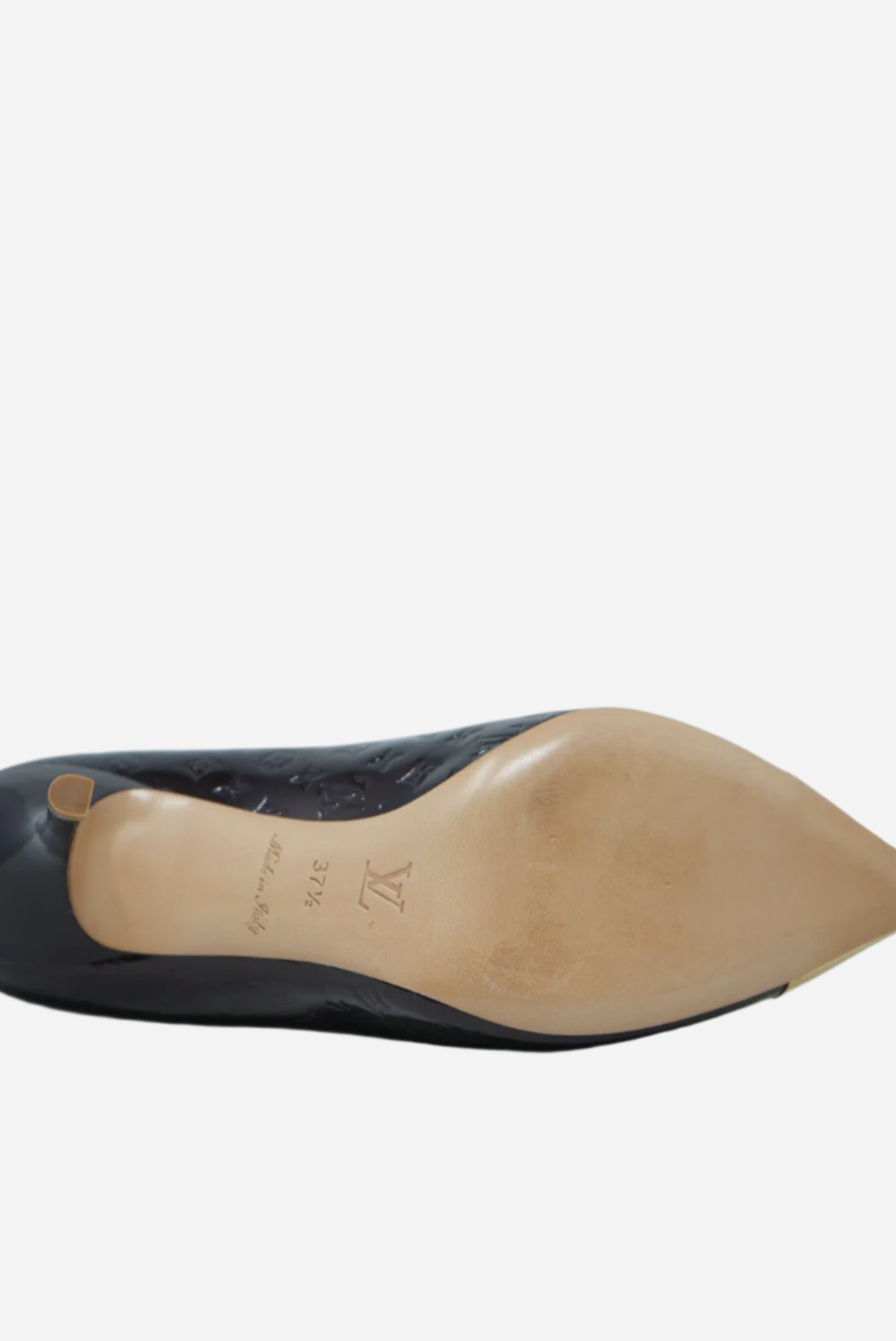 Louis Vuitton Gold Cap Monogram Pumps Size 37.5 NW