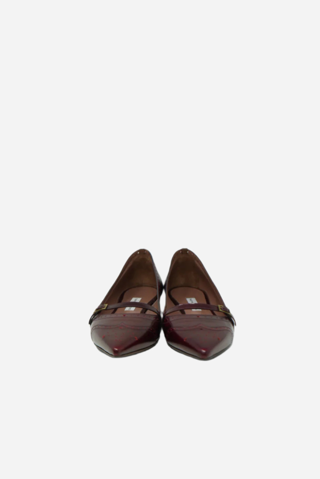 Tabitha Simmons Red Mary Jane Flats