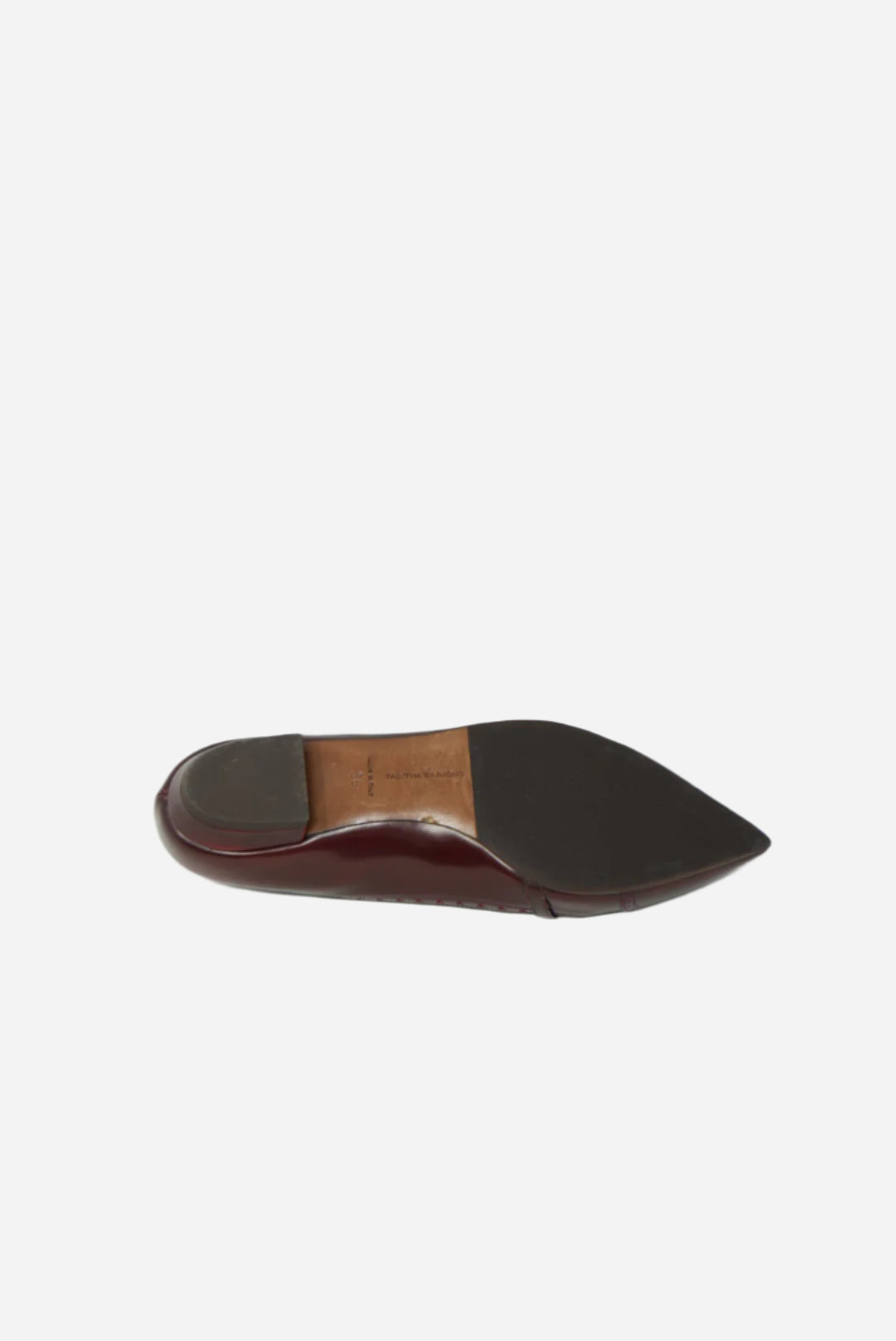 Tabitha Simmons Red Mary Jane Flats