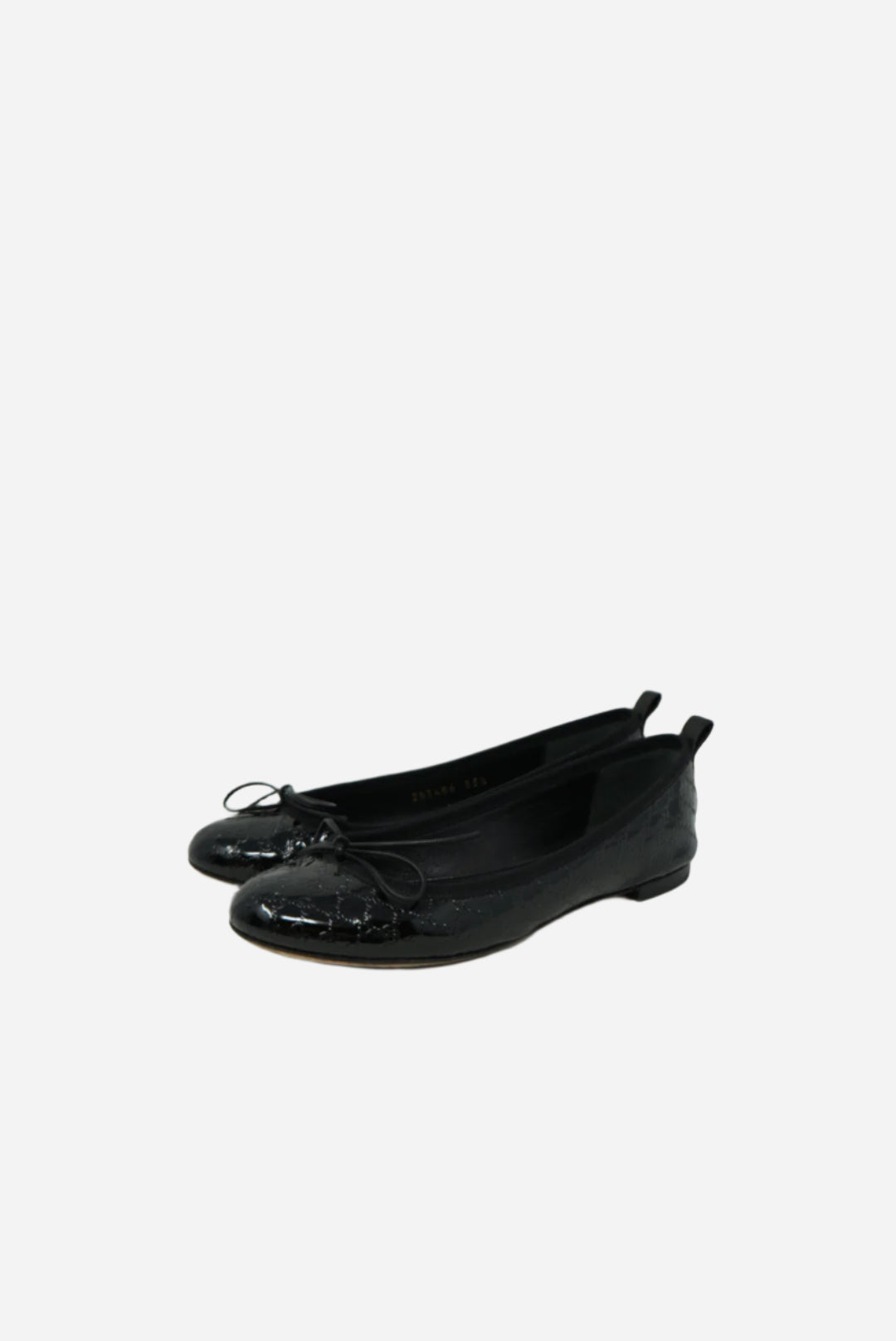 Gucci Patent GG Ballet Flats