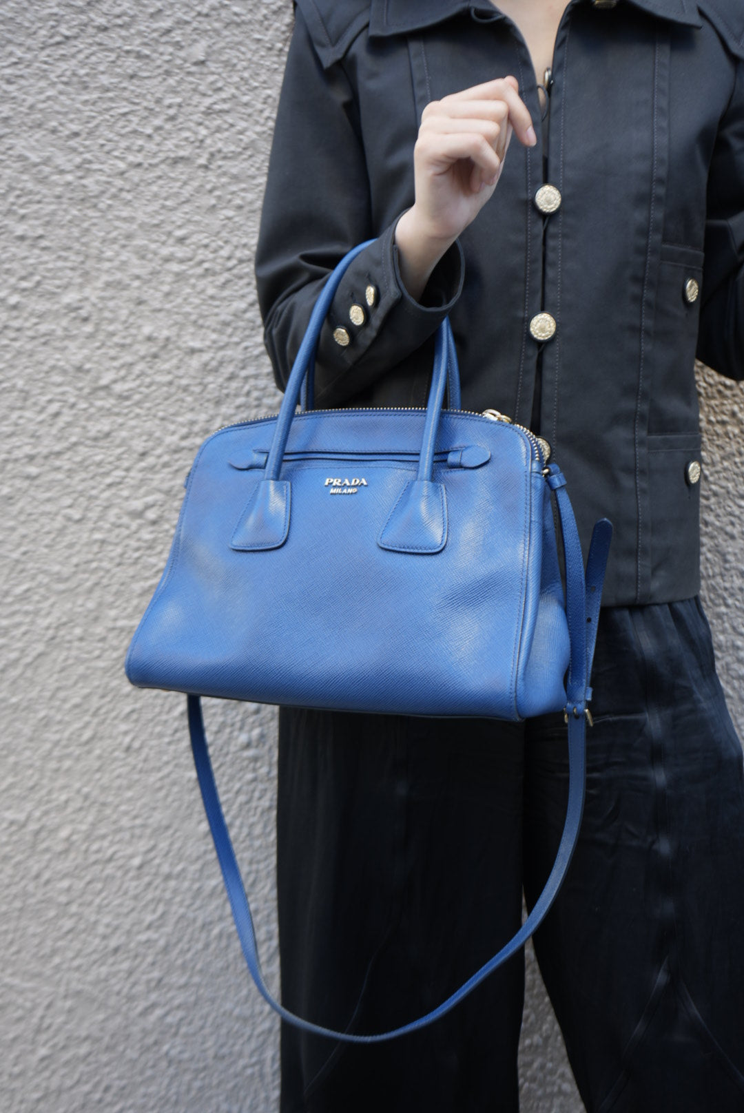 Prada Saffiano Cuir Promenade Tote
