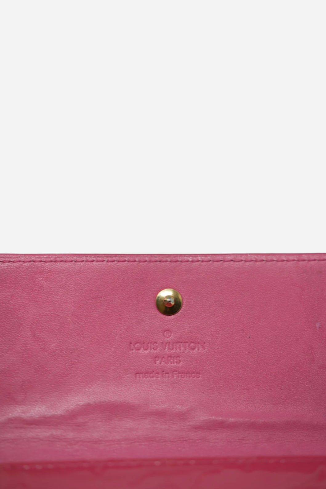Louis Vuitton Patent Compact Wallet