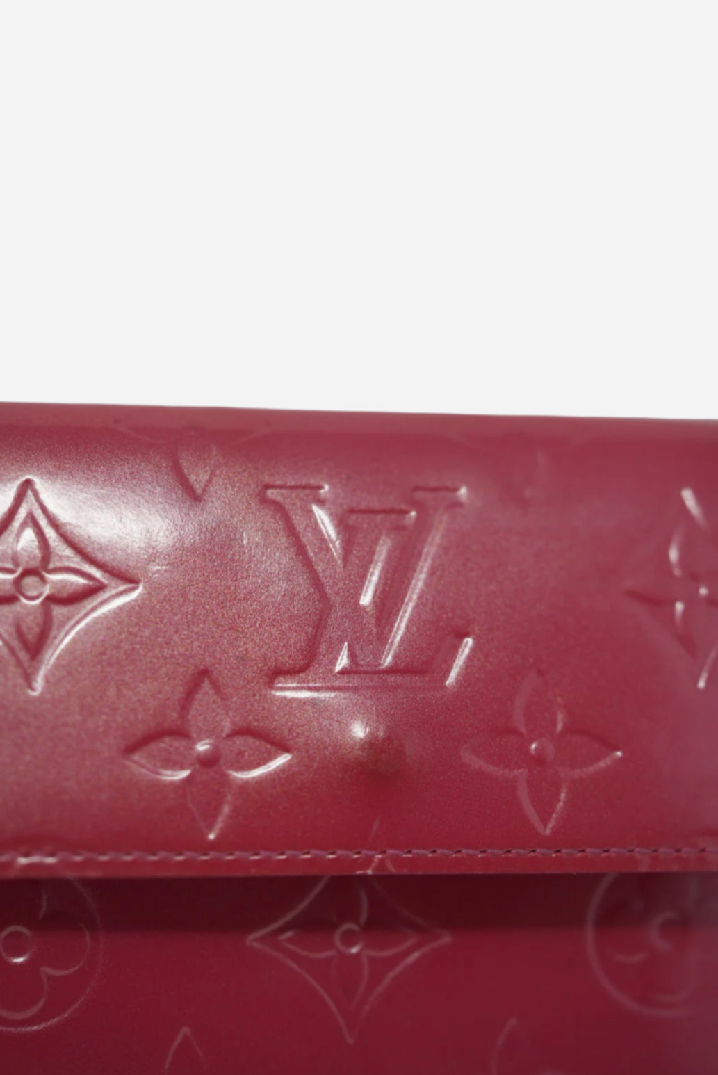 Louis Vuitton Patent Compact Wallet