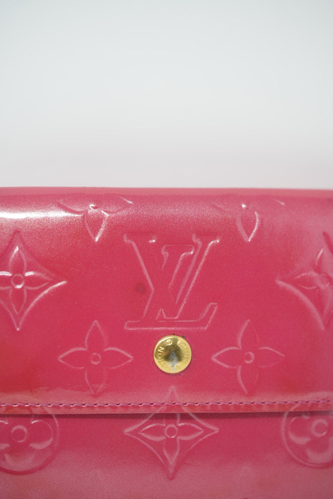 Louis Vuitton Patent Compact Wallet