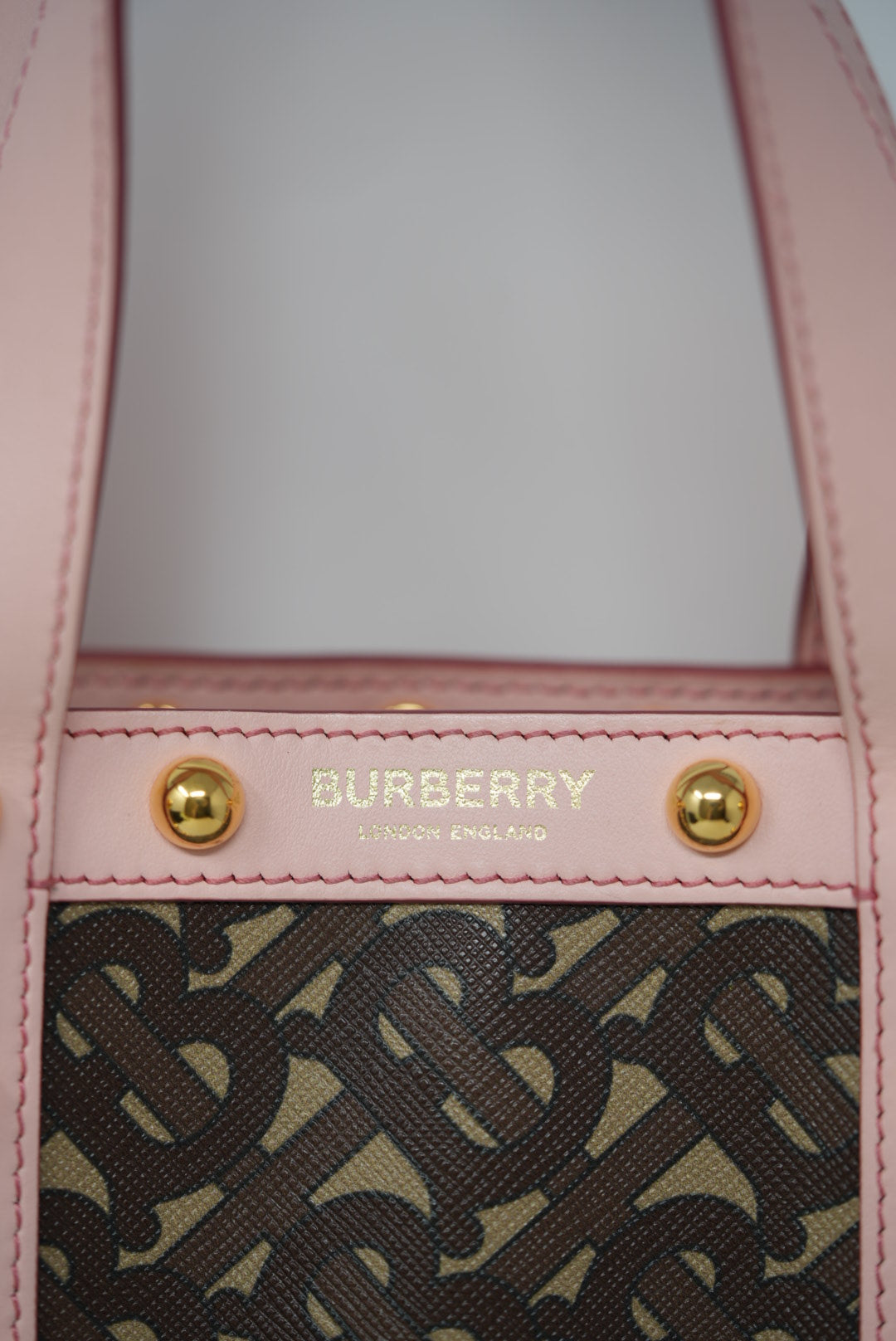 Burberry TB Canvas Portrait Tote