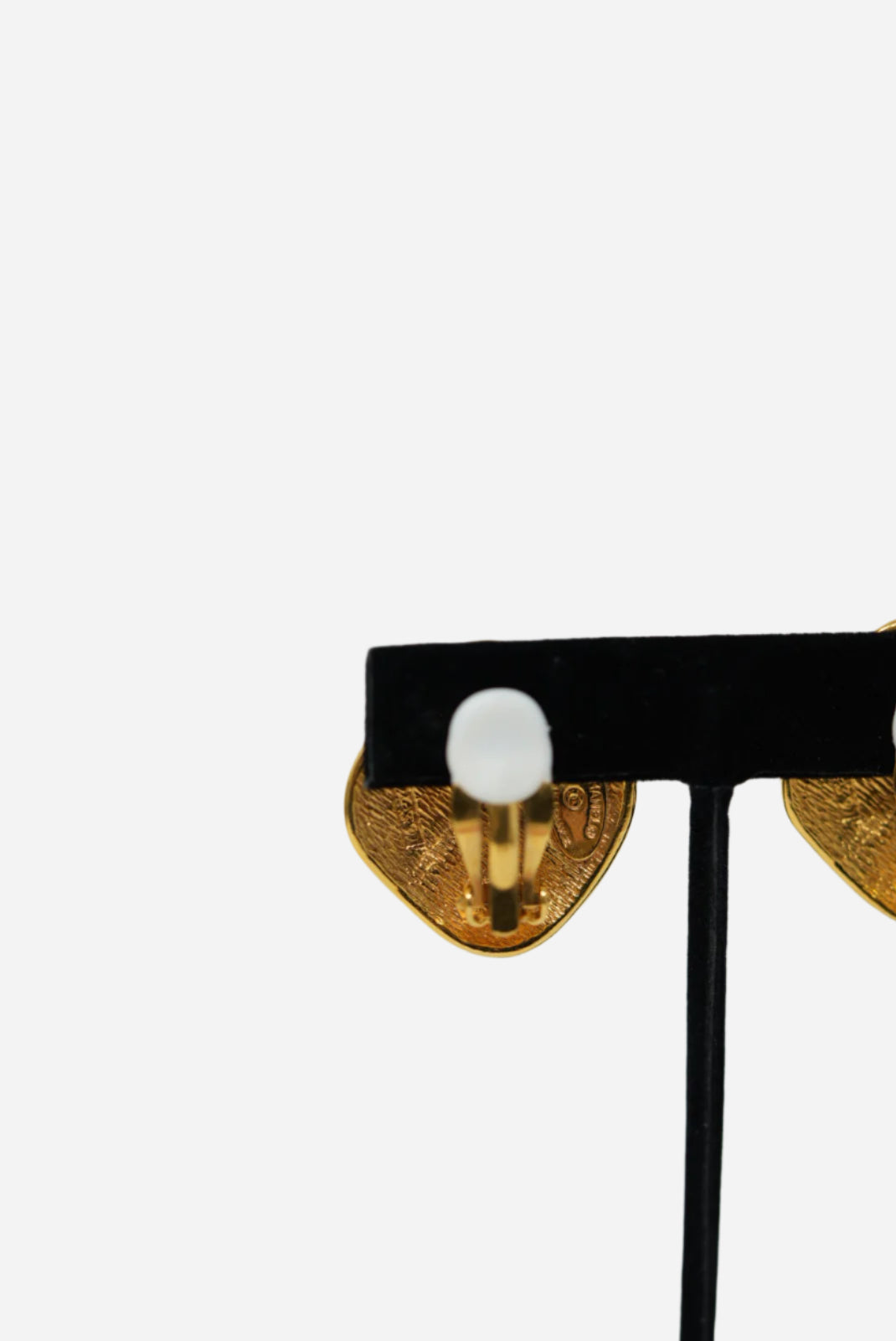 Pre-owned Chanel Vintage Rhombus Earrings