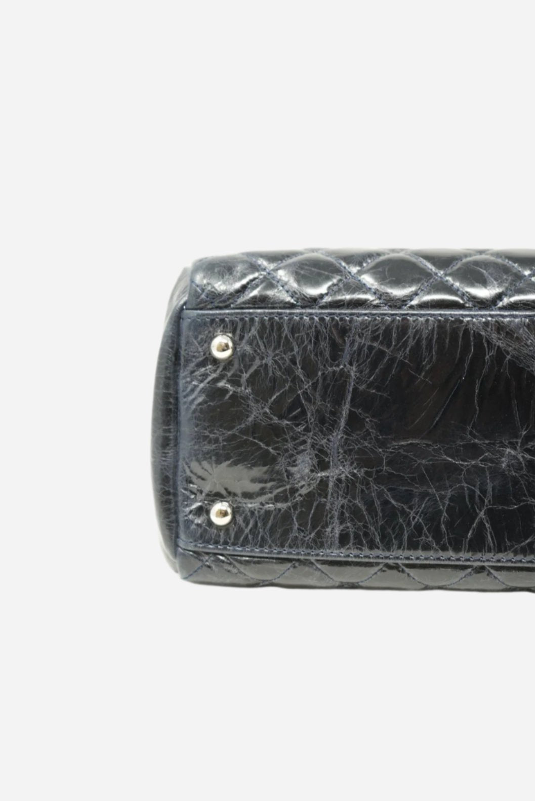 Pre-Owned Chanel Large Mademoiselle Bowling Bag 2012