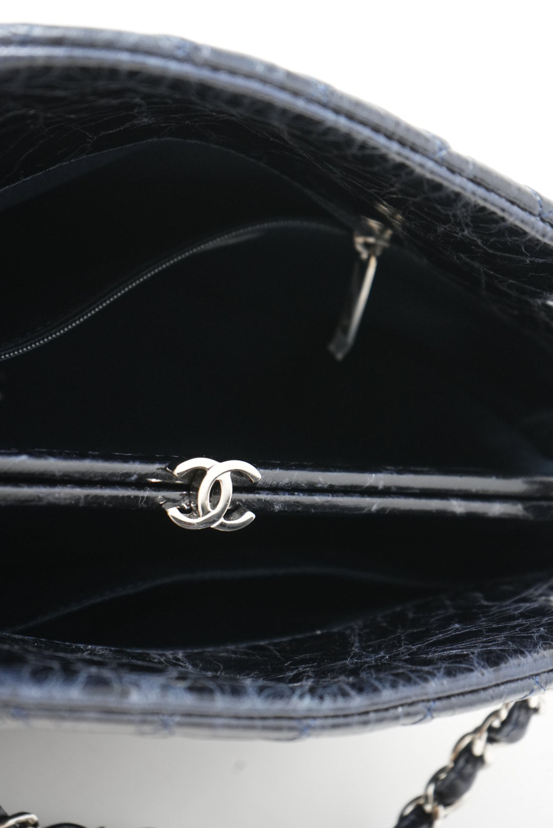 Pre-Owned Chanel Large Mademoiselle Bowling Bag 2012