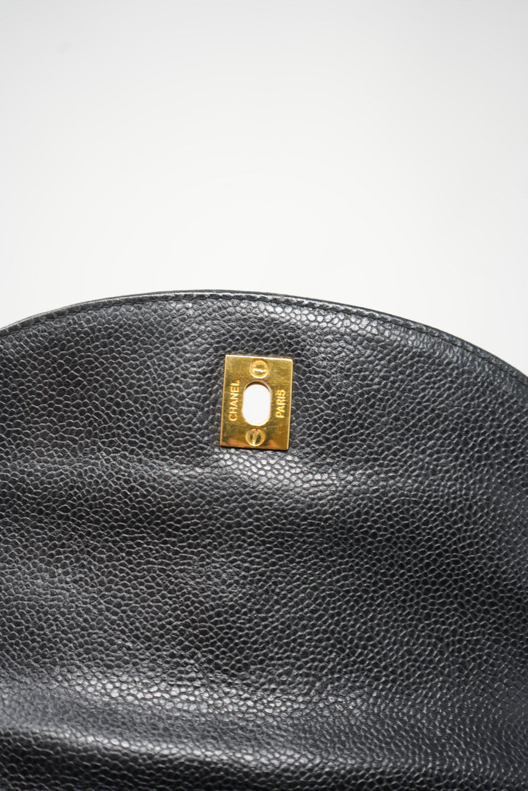 Pre-Owned CHANEL Black Caviar CCs Backpack 1994-1996