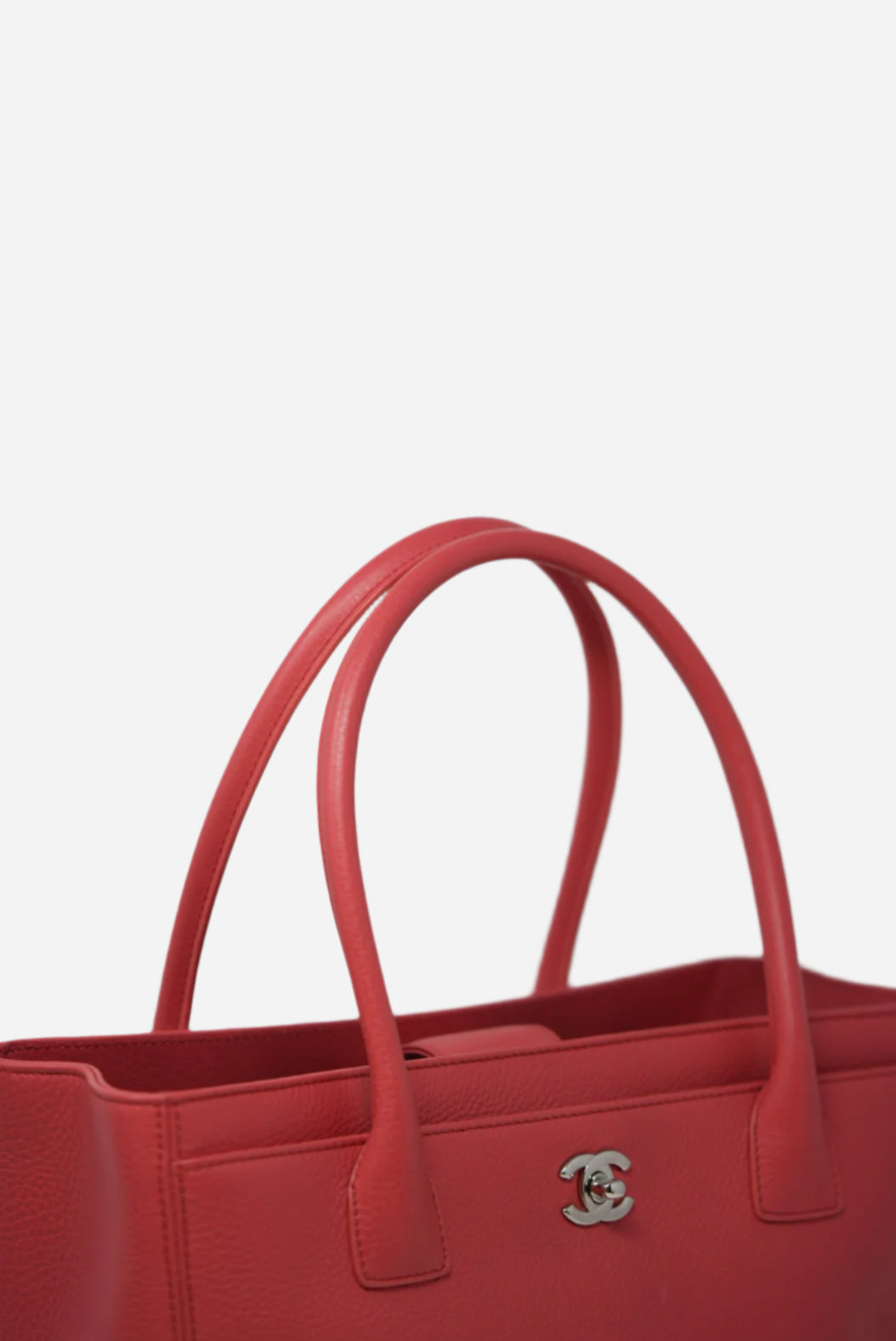 Pre-owned Chanel Calfskin Mini Tote