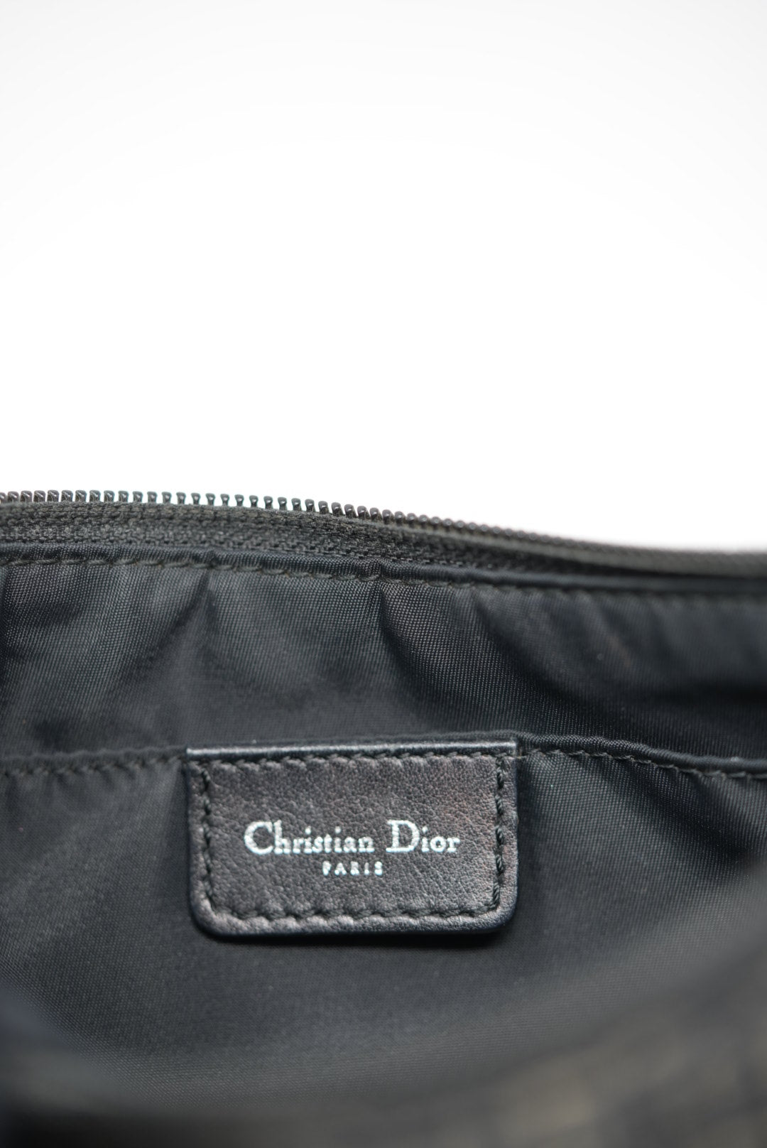 Dior Black Oblique hobo bag 2004