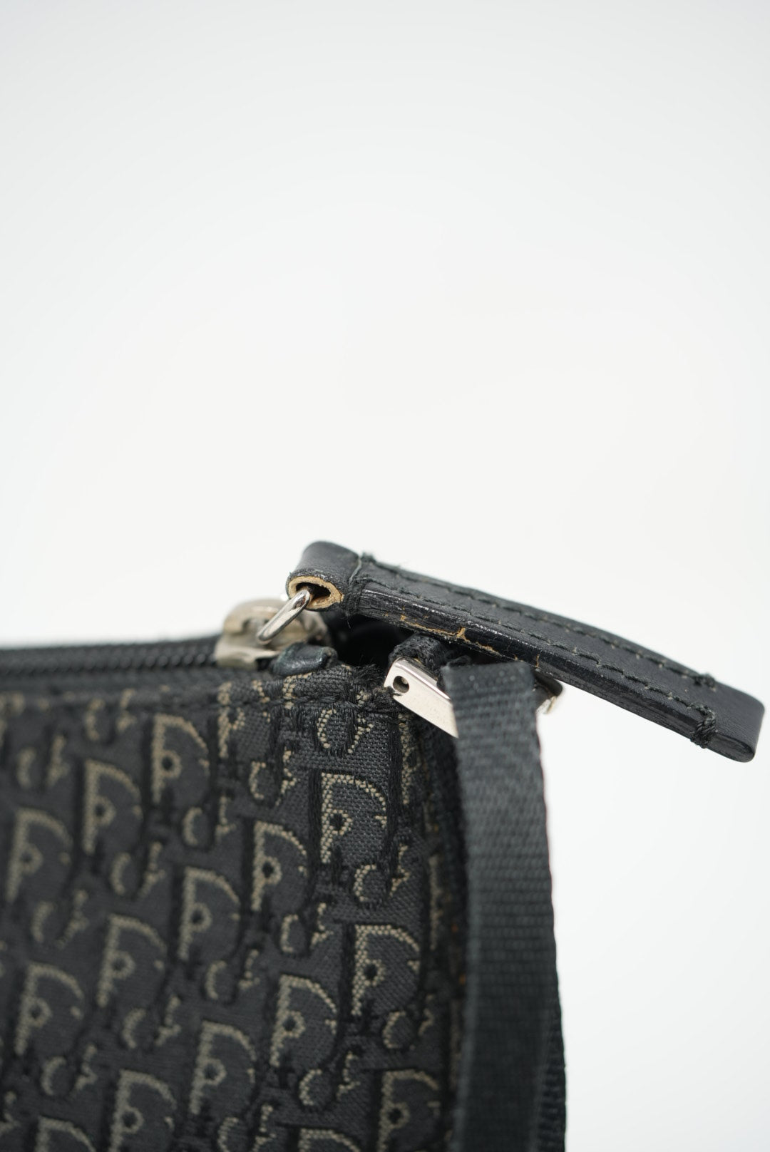 Dior Black Oblique hobo bag 2004