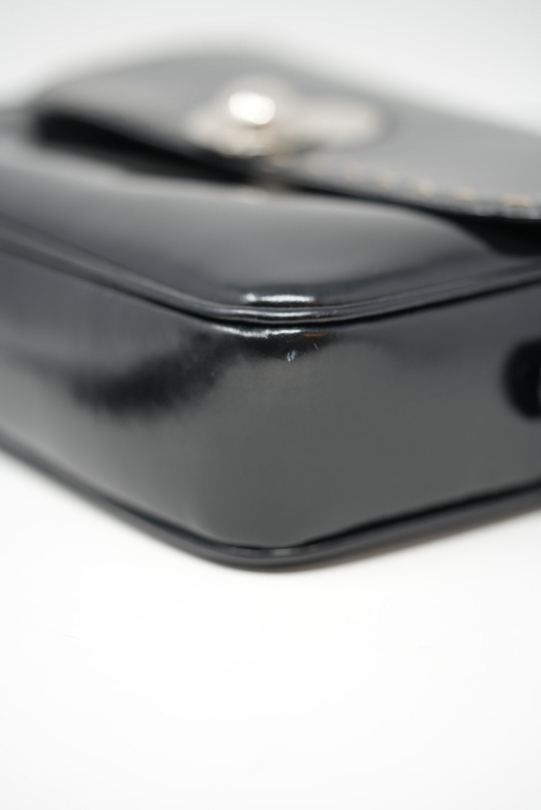 Celine Black Leather Crossbody Bag