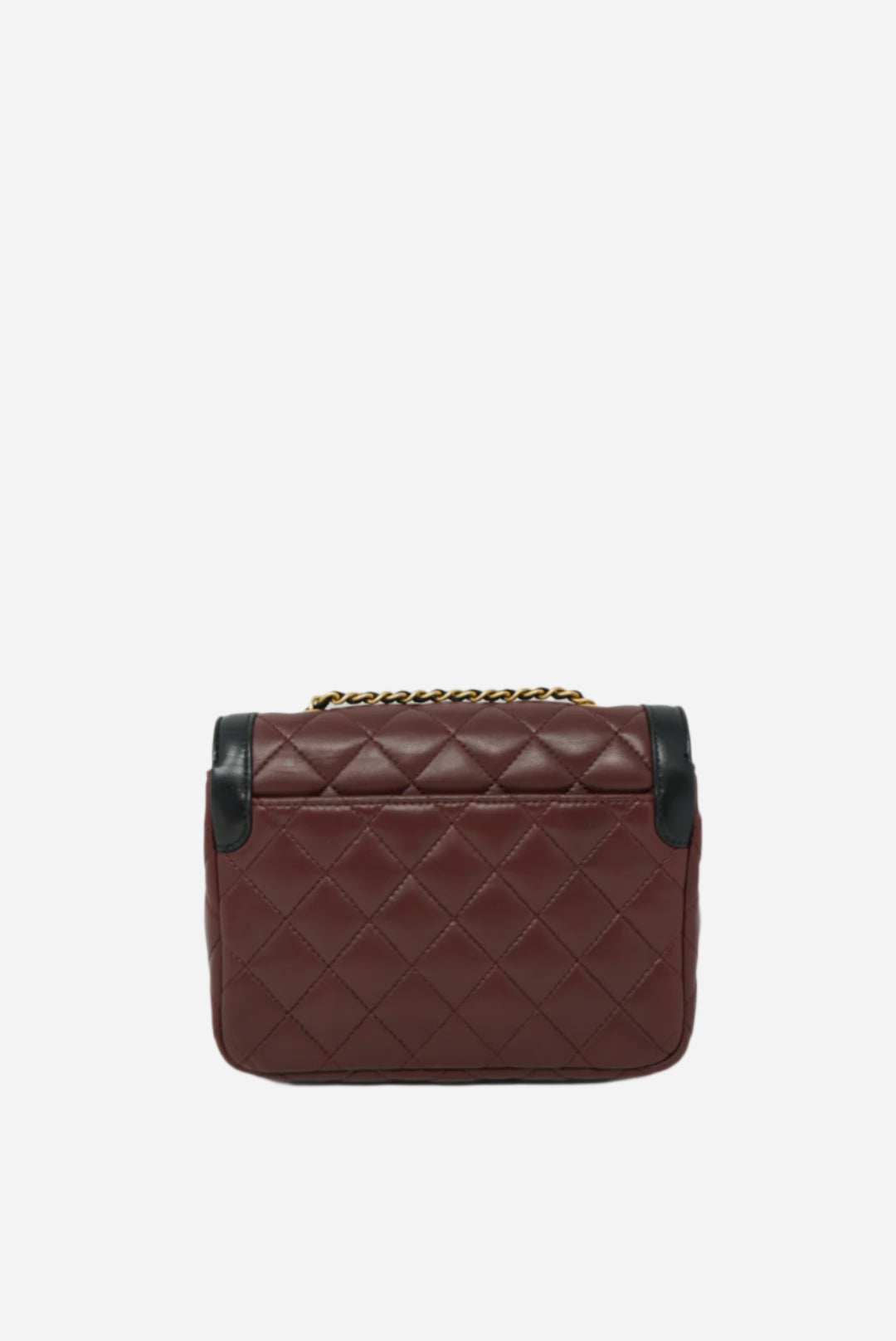 Pre-Owned Chanel 2015-2016 Lambskin Mini Two-Tone Day Flap Bag