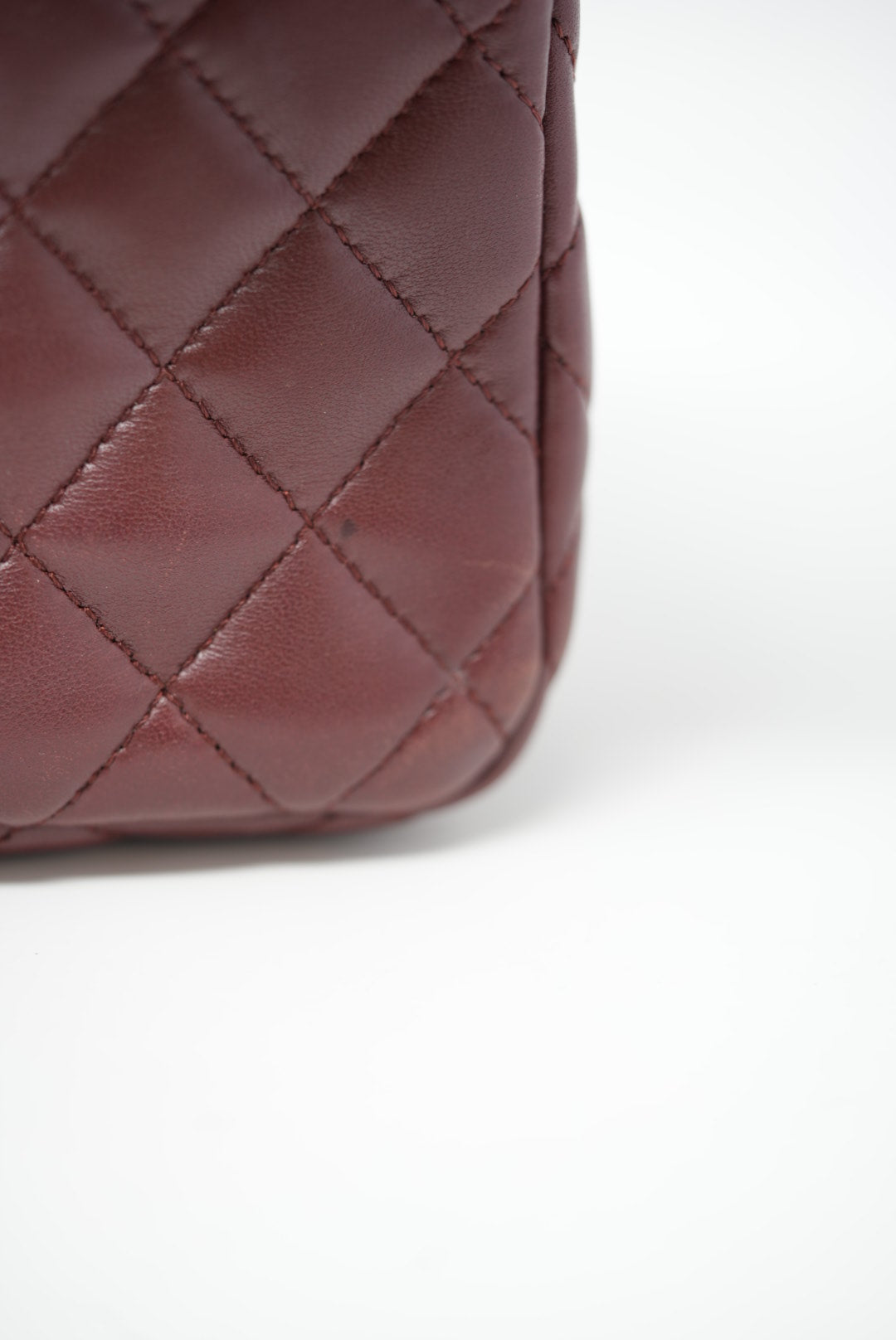 Pre-Owned Chanel 2015-2016 Lambskin Mini Two-Tone Day Flap Bag