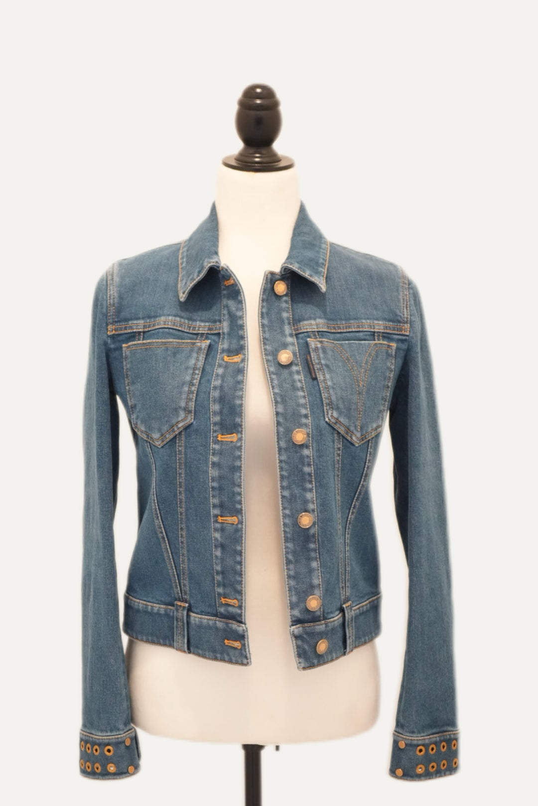 Louis Vuitton Women Blue Denim Jacket