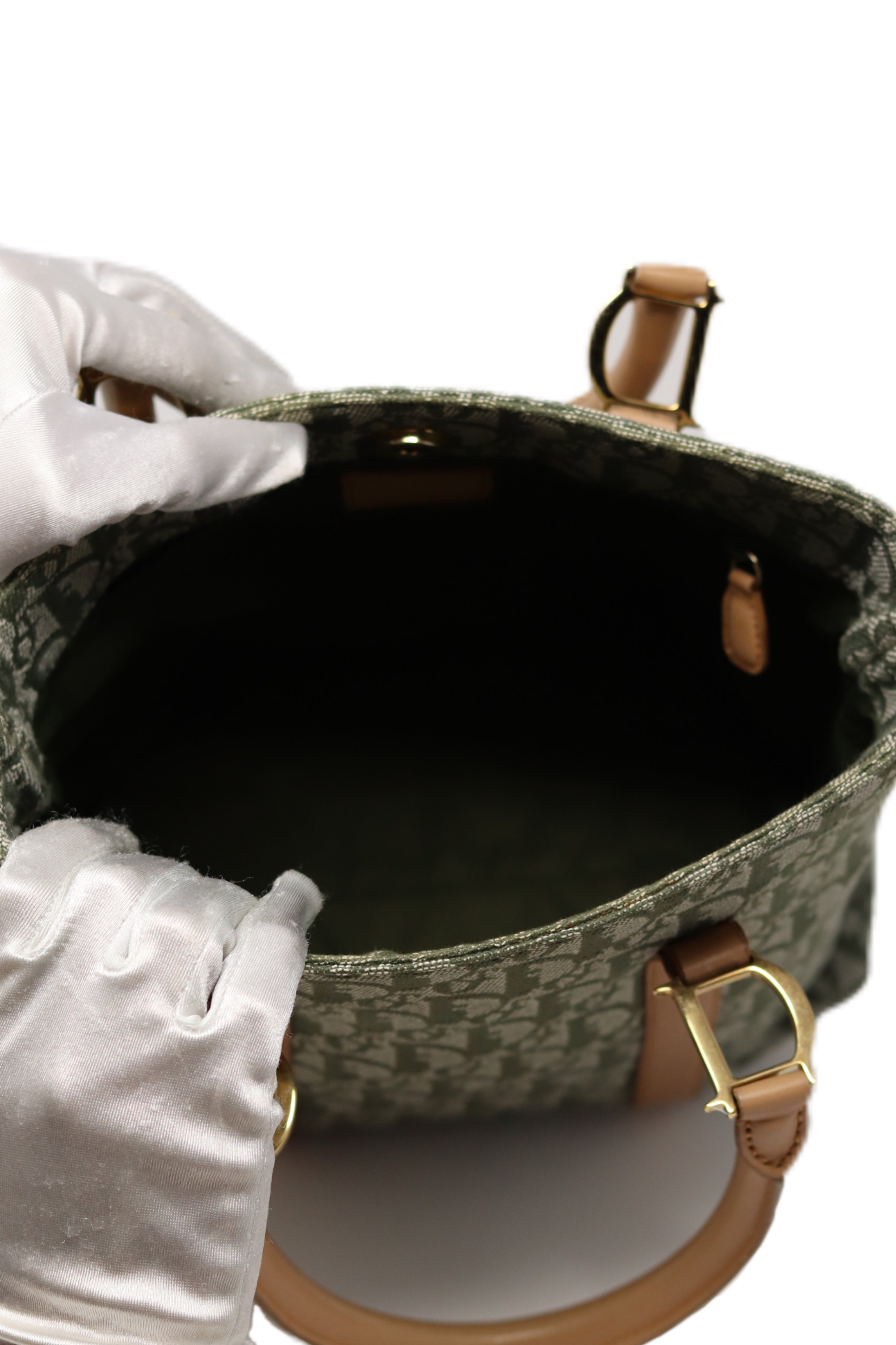 Dior 2001 Oblique Tote Hand Bag