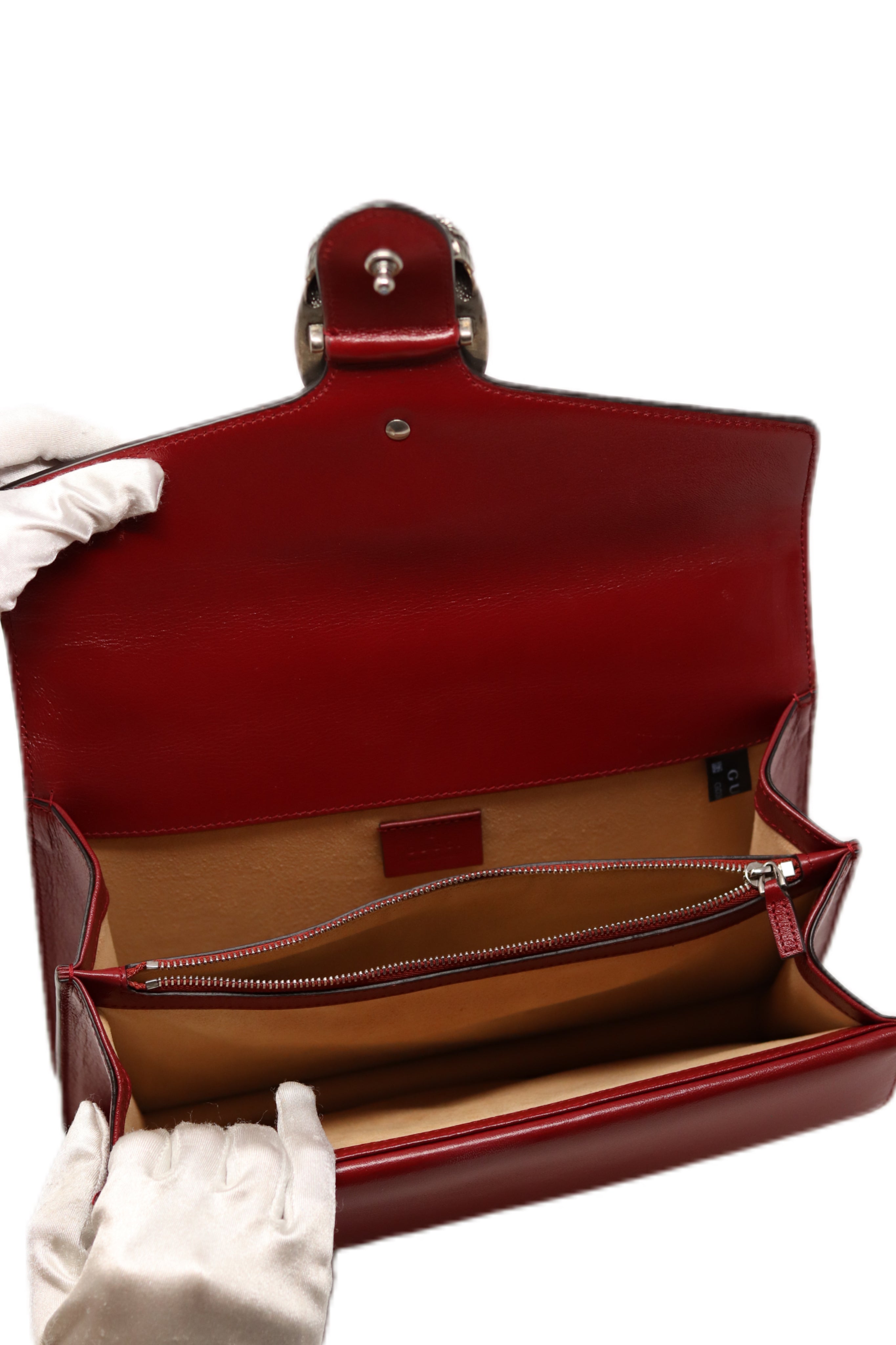 Gucci White Tweed Dionysus Small