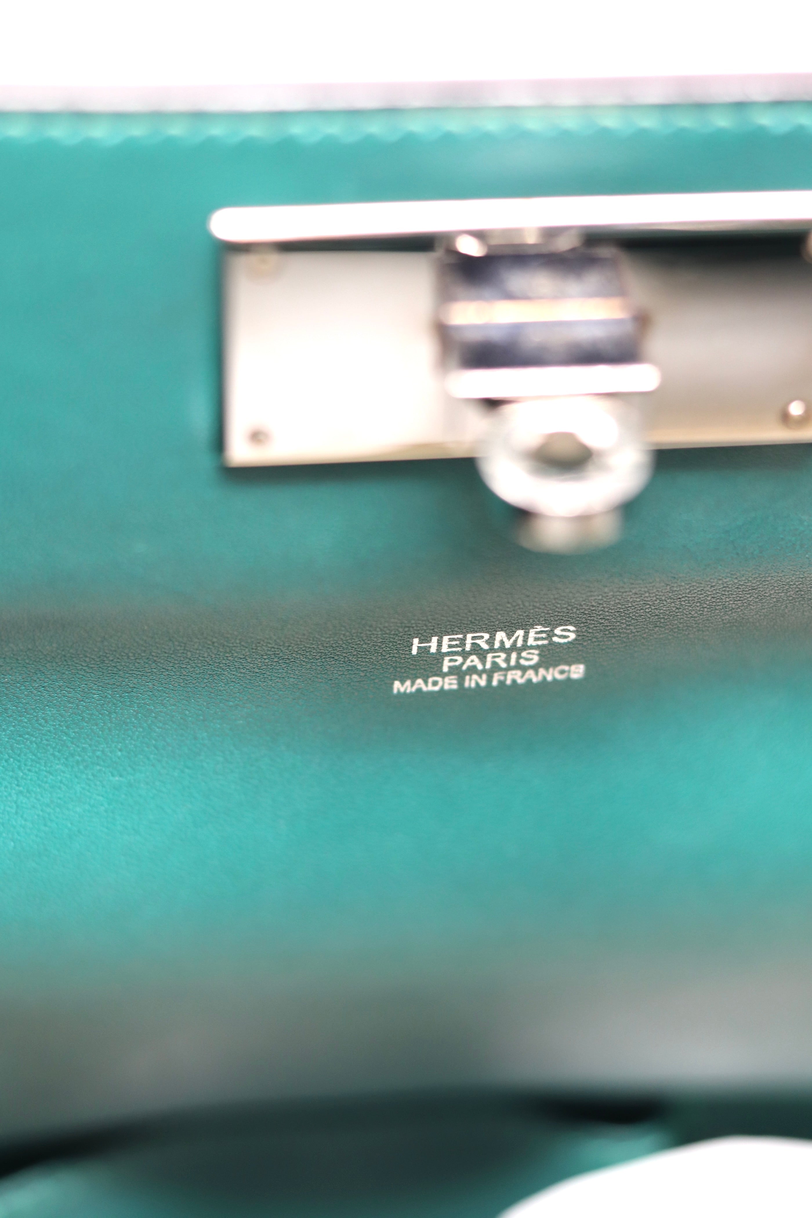 Hermes 2014 ToolBox 26 Shoulder Bag Green