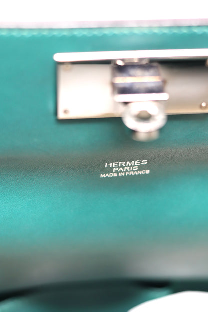 Hermes 2014 ToolBox 26 Shoulder Bag Green