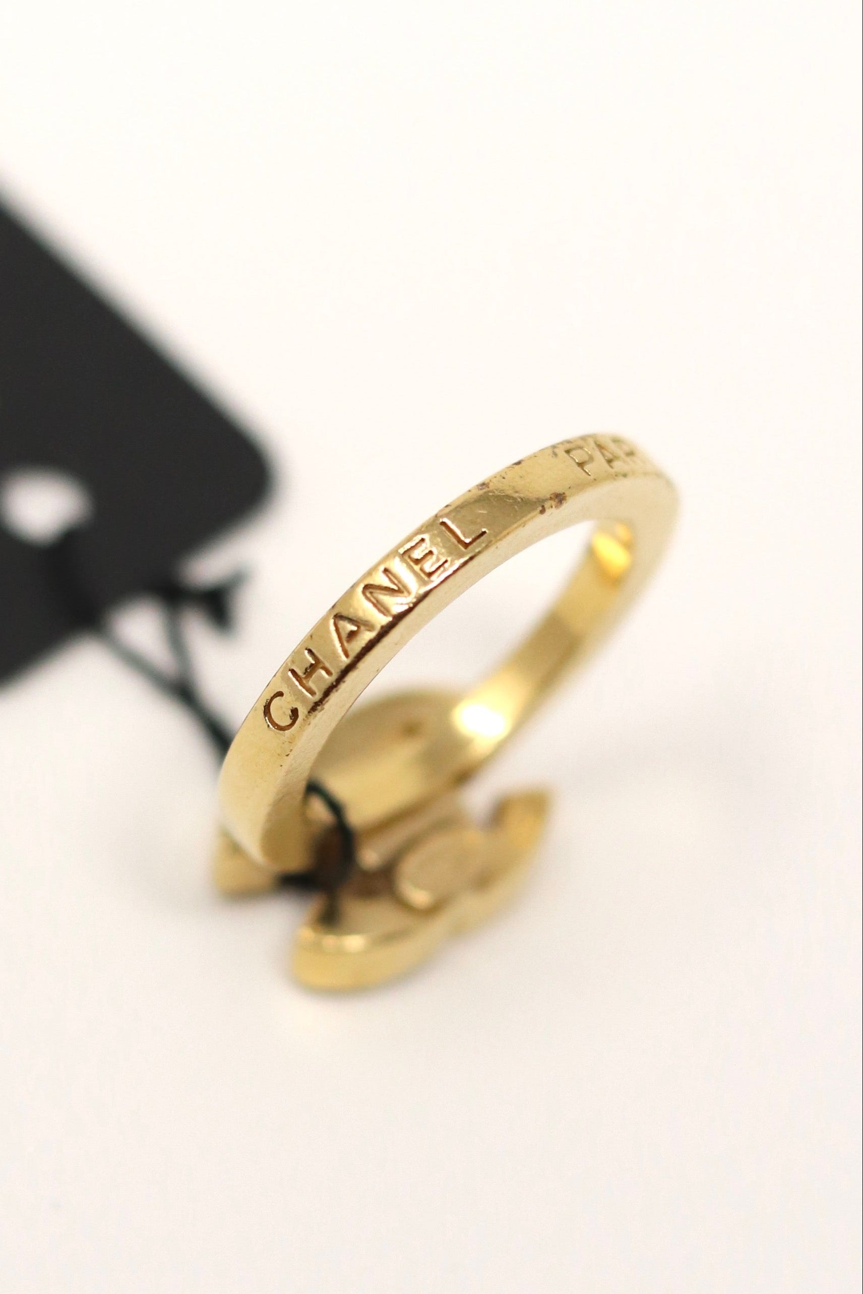 Pre-Owned Chanel Rhinestone Ring