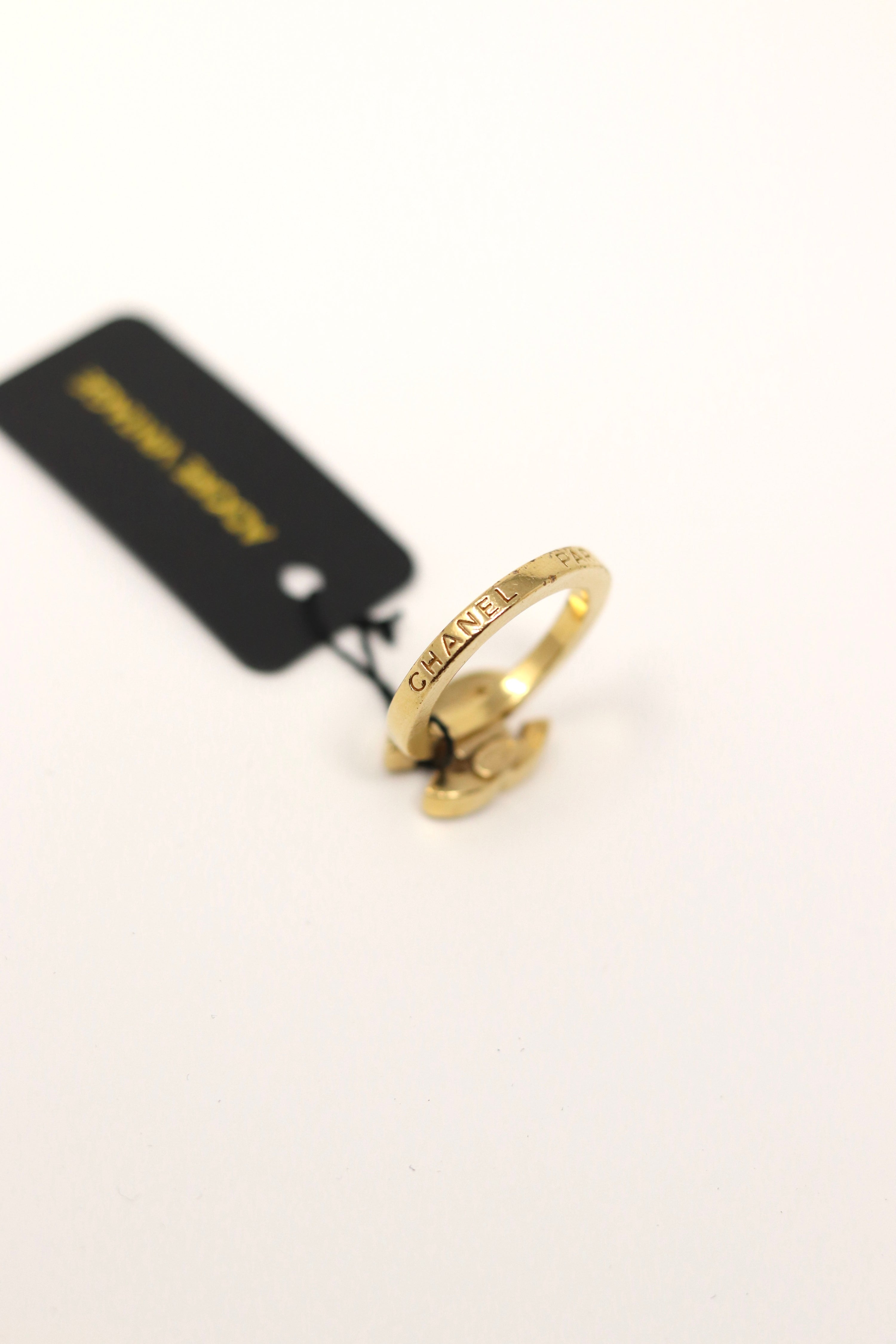 Pre-Owned Chanel Rhinestone Ring