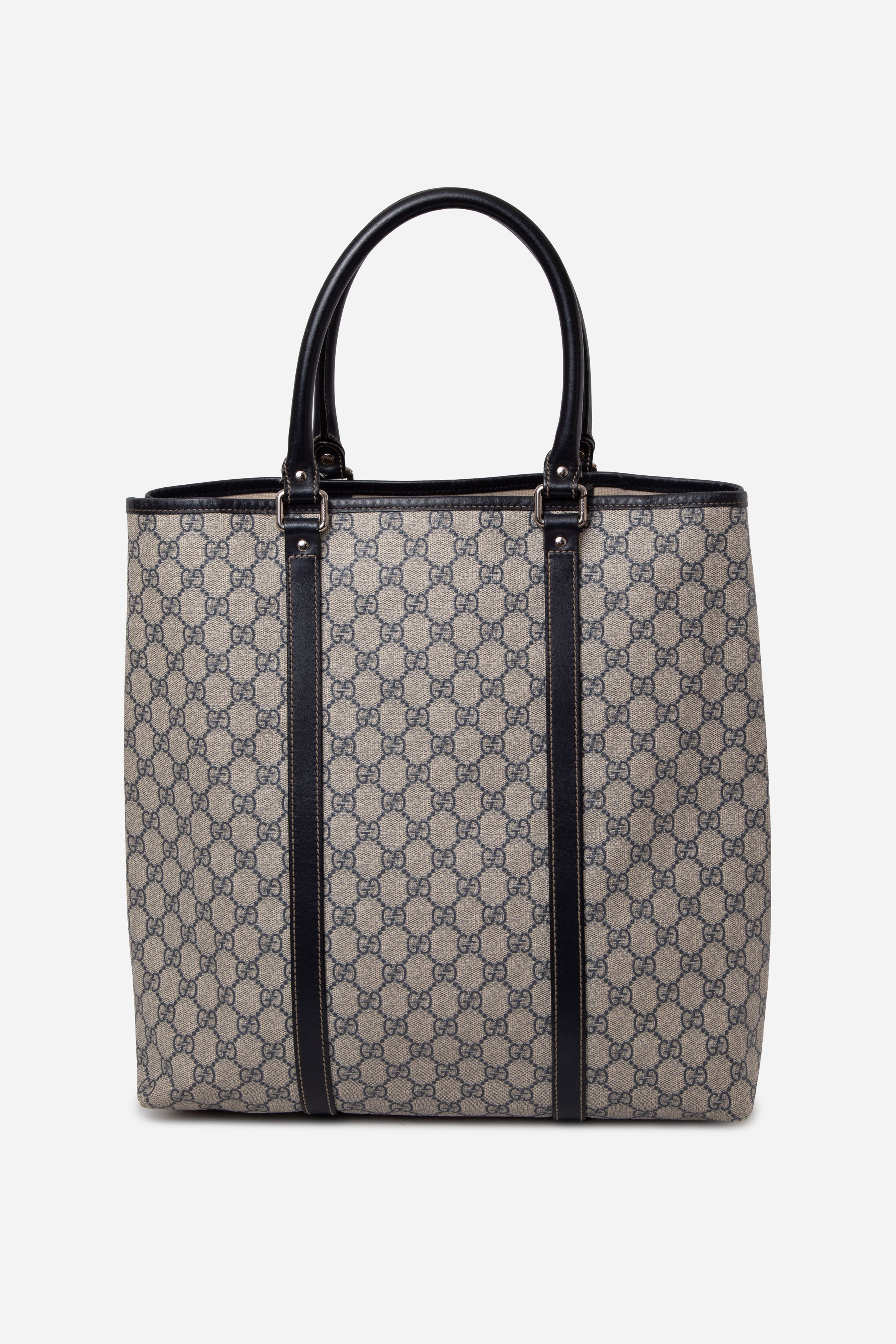 Gucci GG Plus Monogram Joy Vertical Tote Navy
