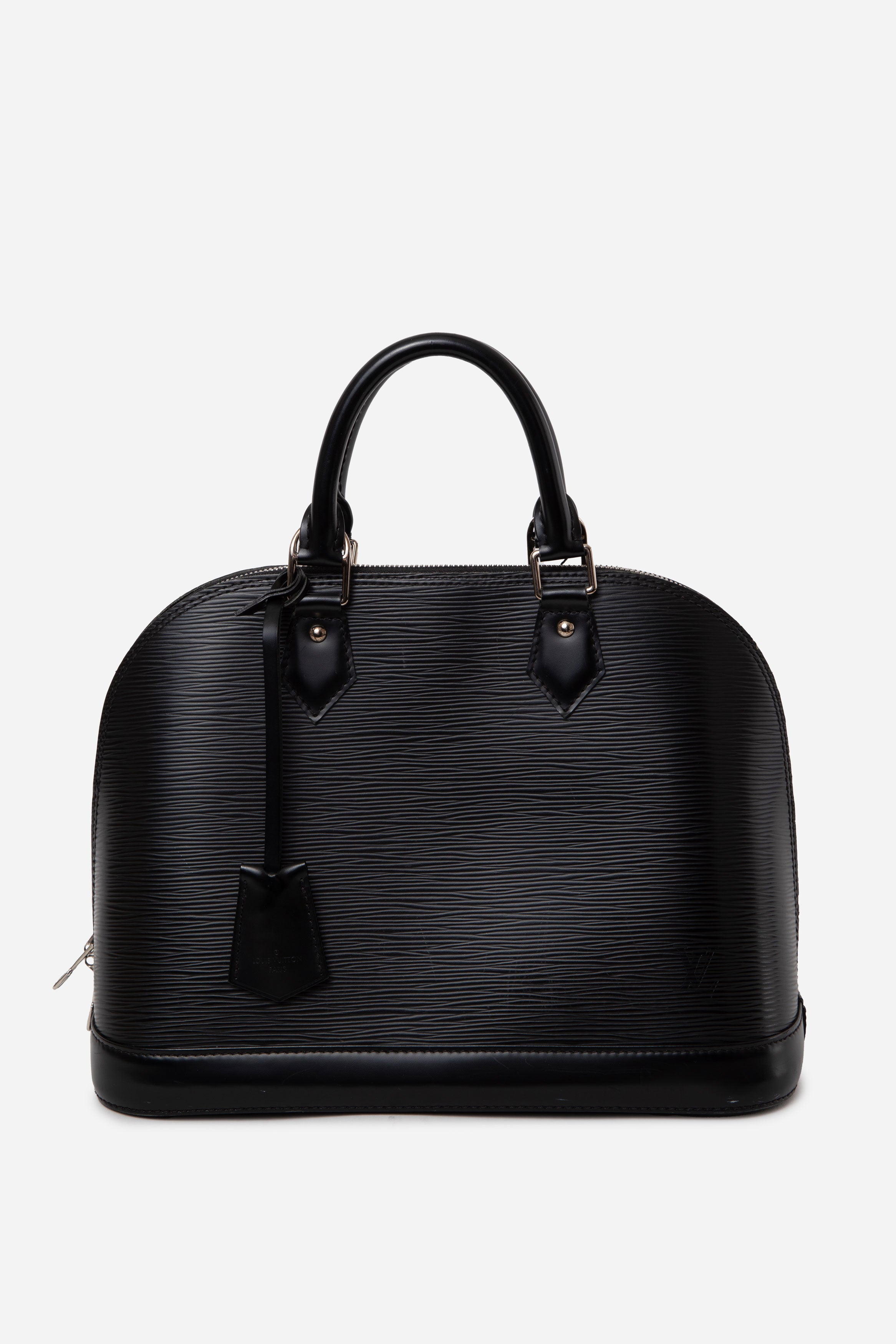 Louis Vuitton 2013 Black Epi Alma PM Top Handle Bag