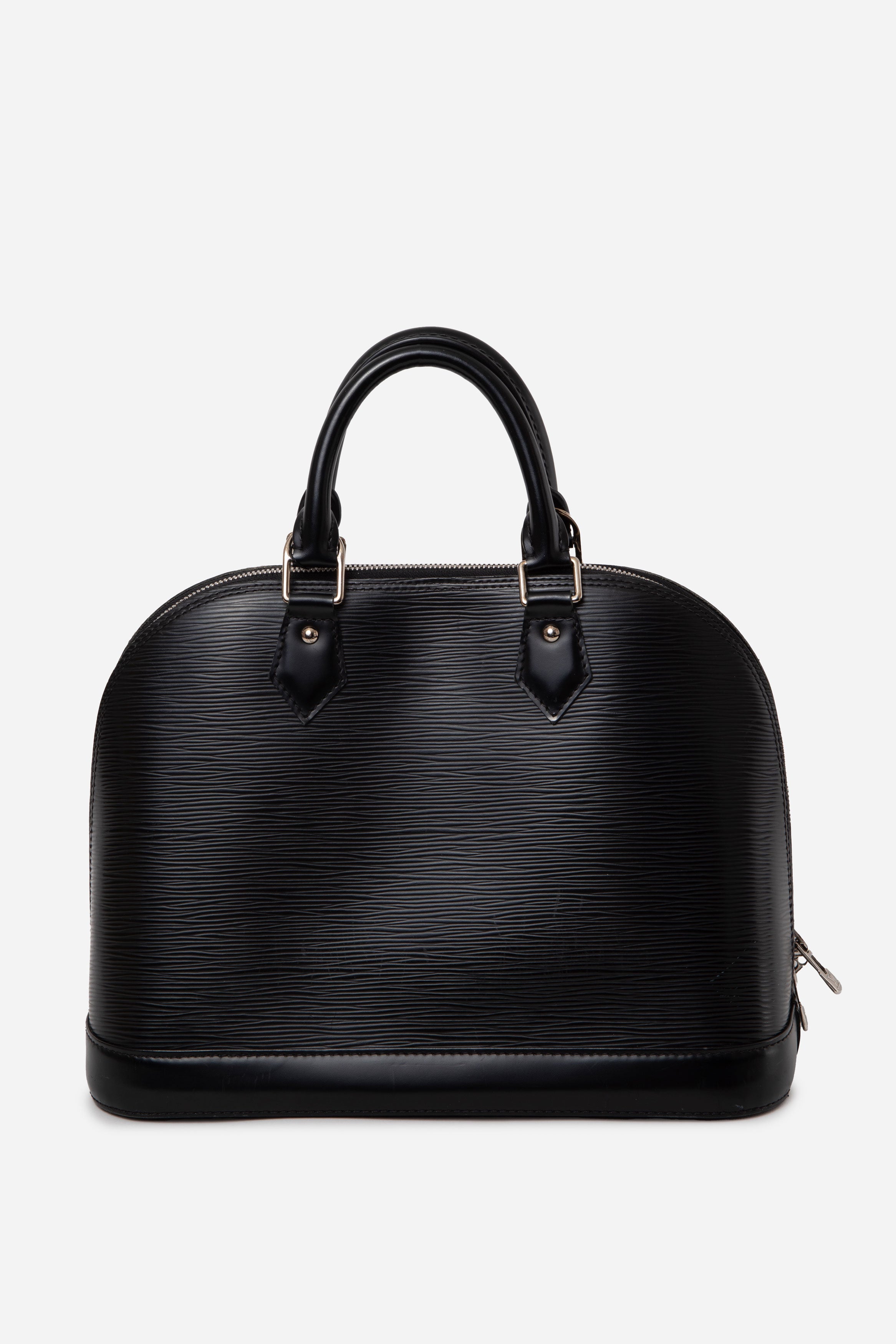 Louis Vuitton 2013 Black Epi Alma PM Top Handle Bag
