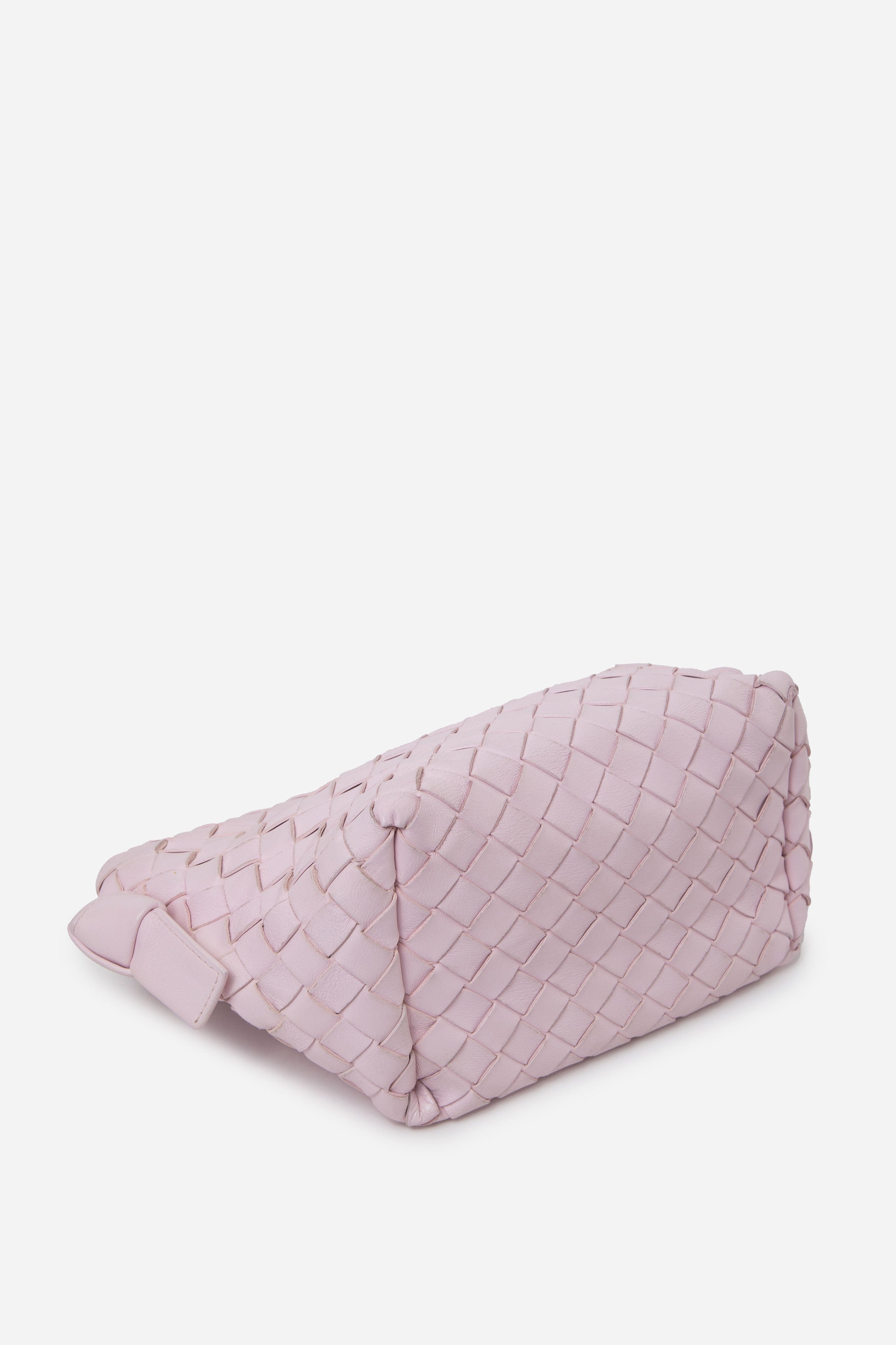 Bottega Veneta Nappa Intrecciato Tie Shoulder Bag Bliss Washed