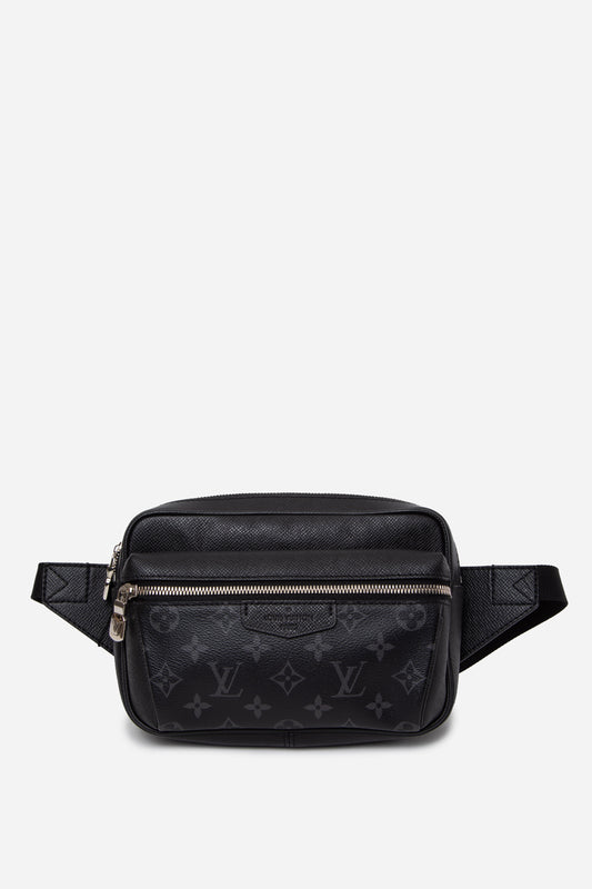 Louis Vuitton 2019 Taiga Monogram Outdoor Bumbag Black
