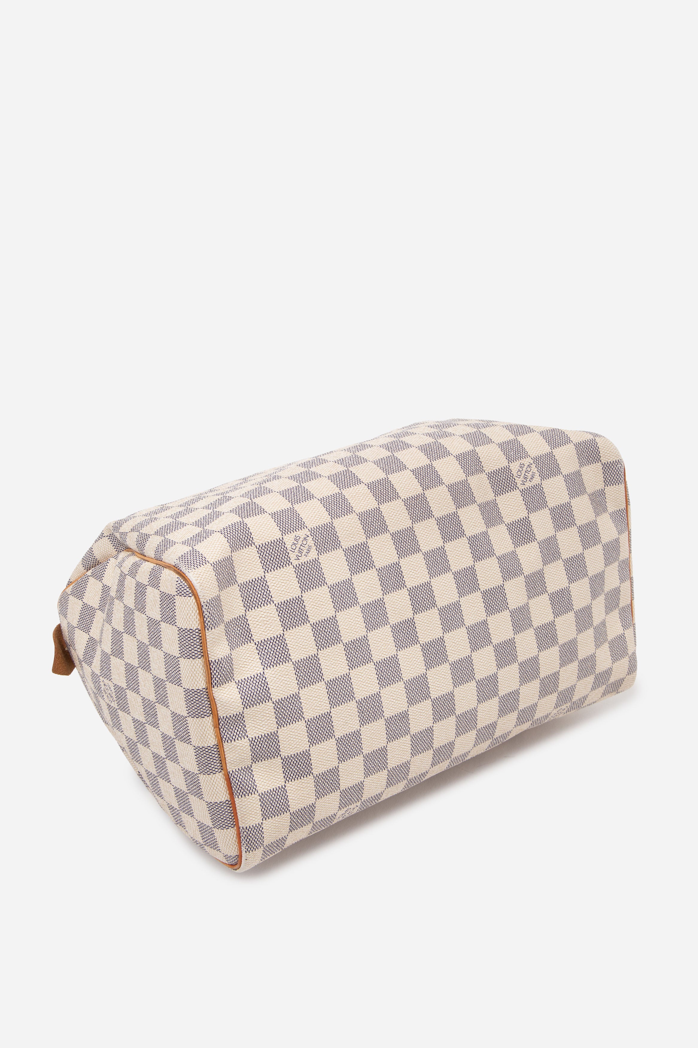 Louis Vuitton 2011 Damier Azur Speedy 30 Top Handle