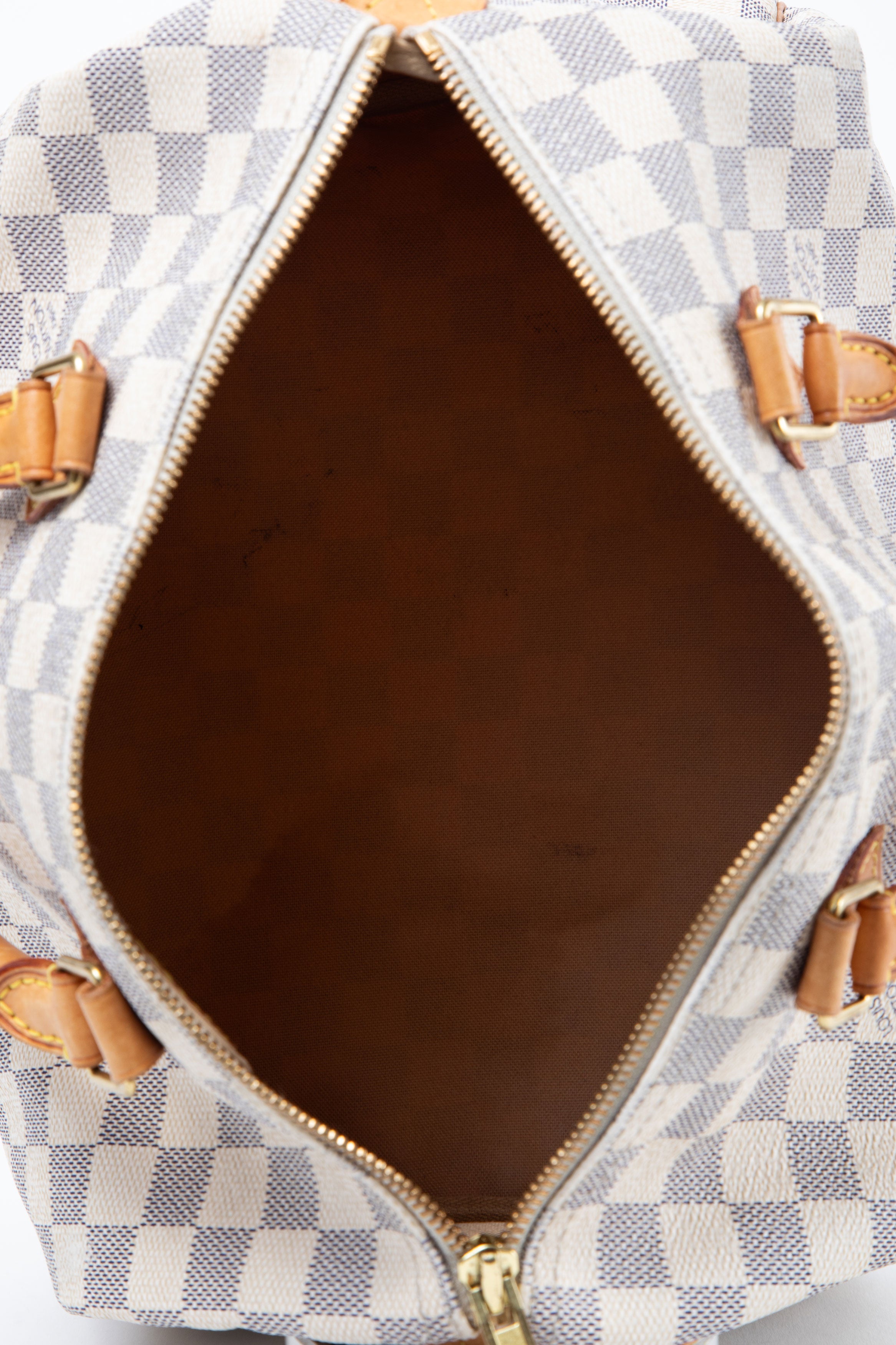 Louis Vuitton 2011 Damier Azur Speedy 30 Top Handle