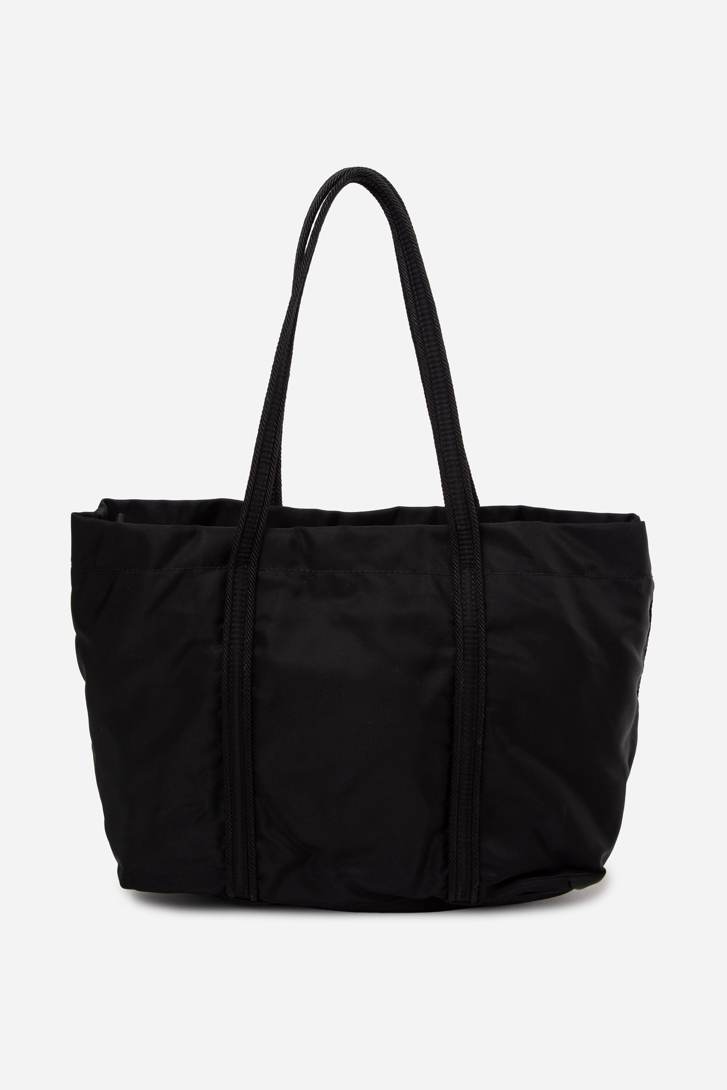 Prada Black Nylon Mini Tote Bag