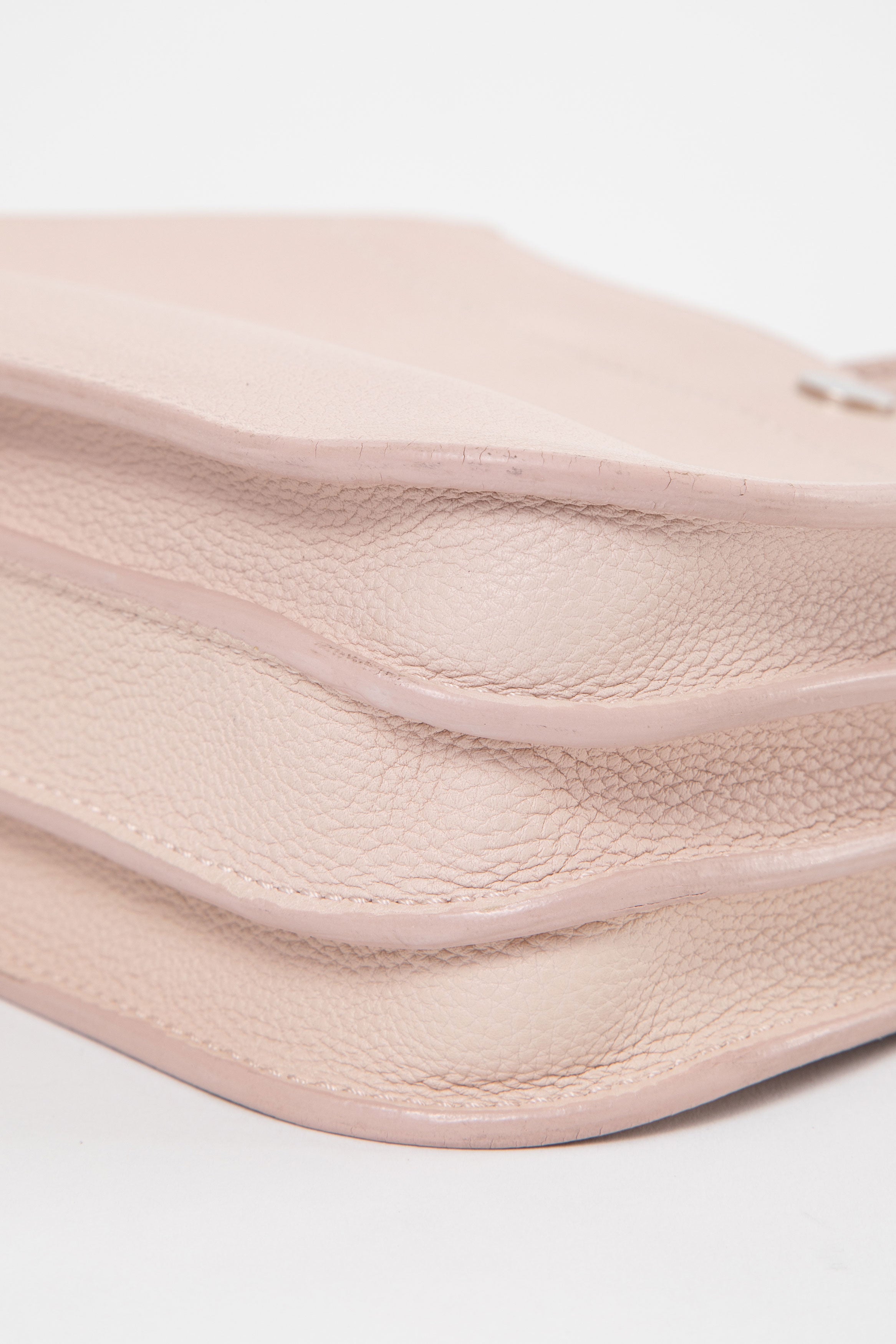 Loro Piana Pink Leather Milky Way Crossbody Bag