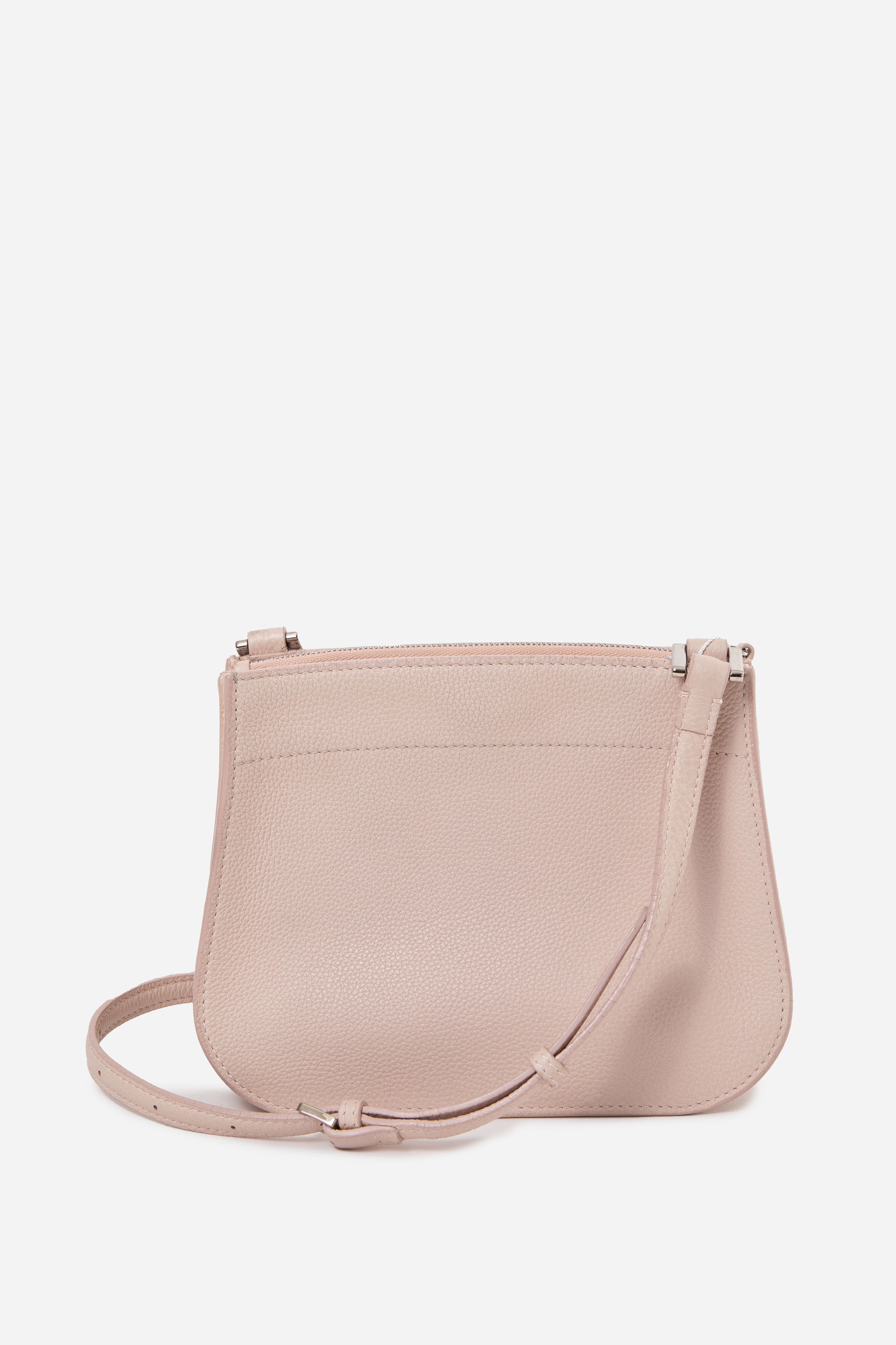 Loro Piana Pink Leather Milky Way Crossbody Bag