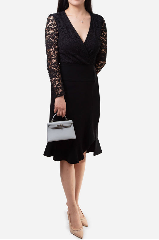 Altuzarra Black Lace Dress Size 36