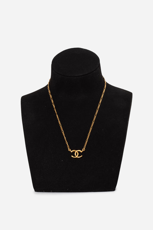 Pre-Owned Chanel 80's/90's Mini CC Necklace